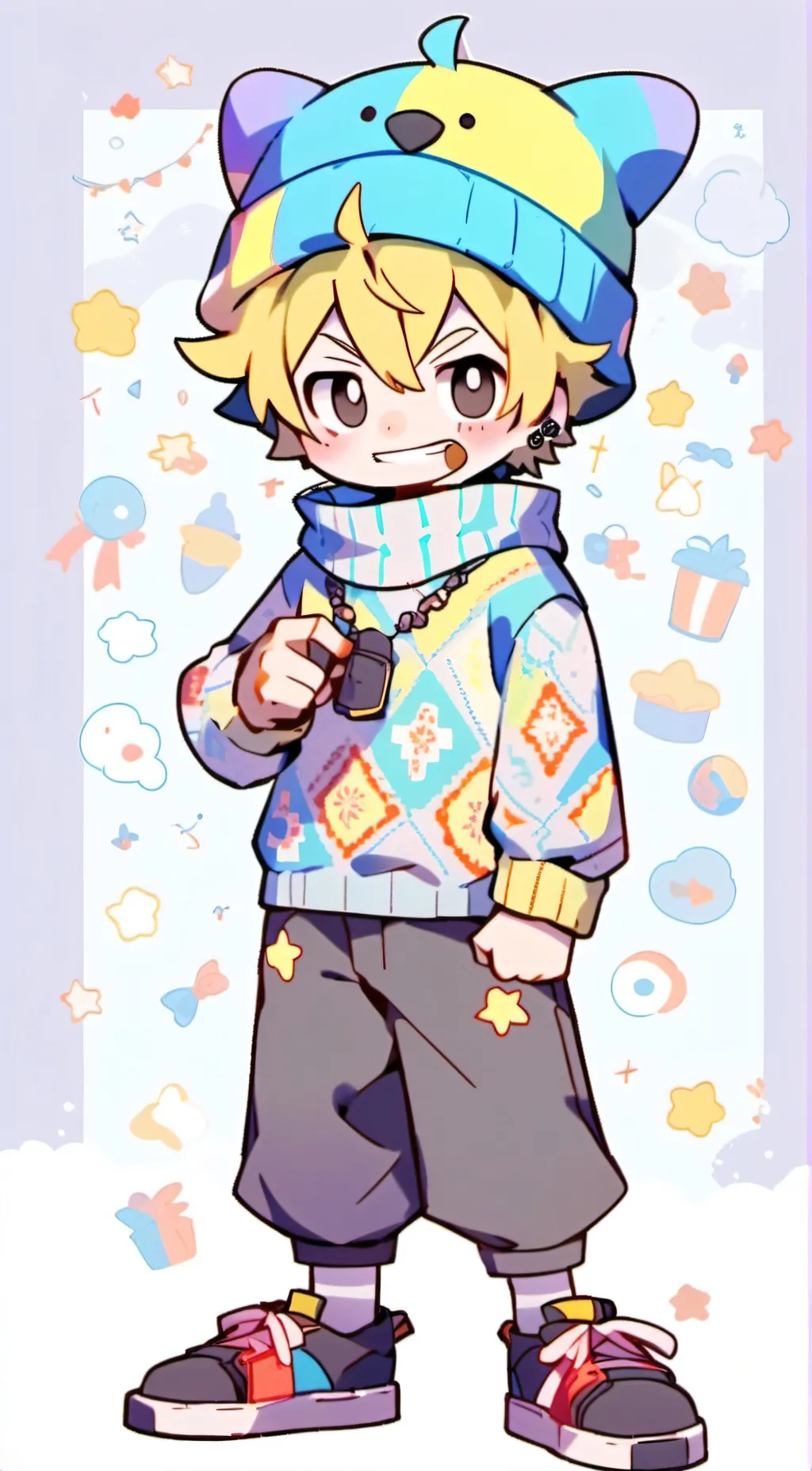 ai character: Poob background