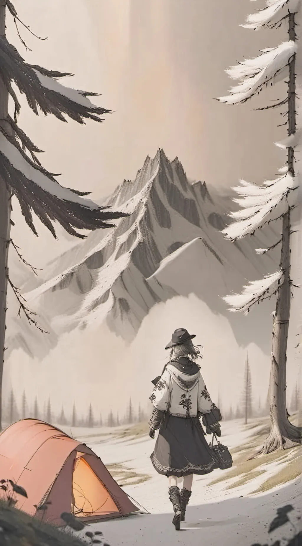 ai character: amelia  background