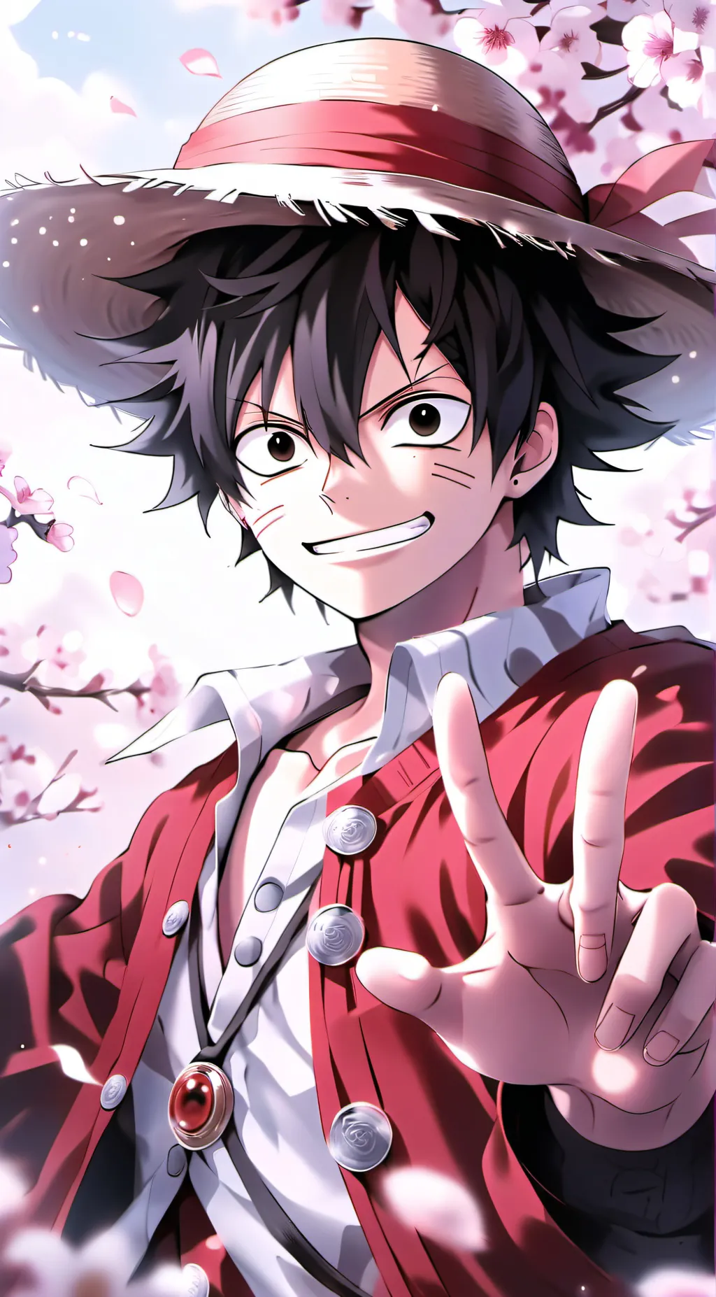 ai character: Luffy's Execution  background