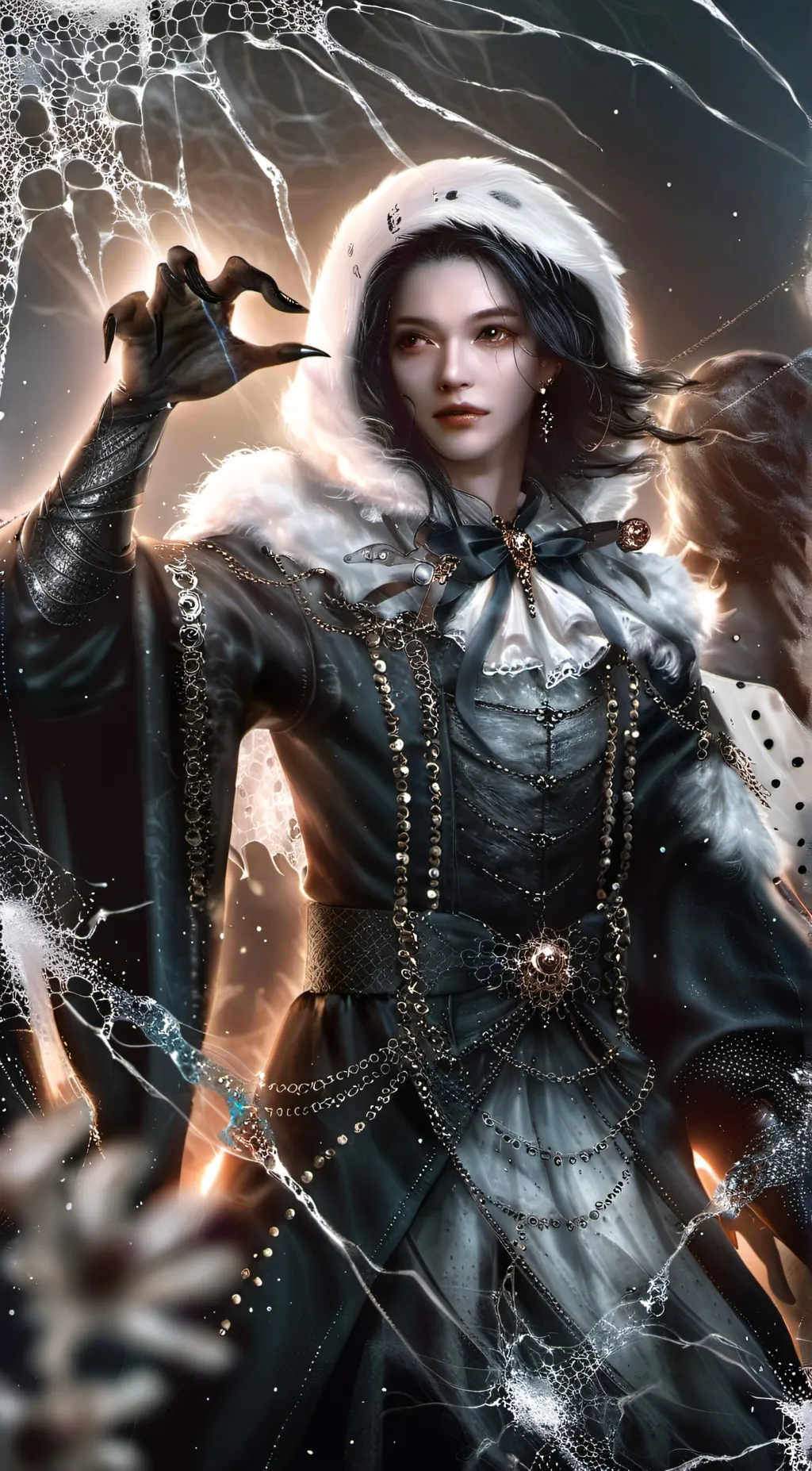 ai character: Big spider(Liyda) background