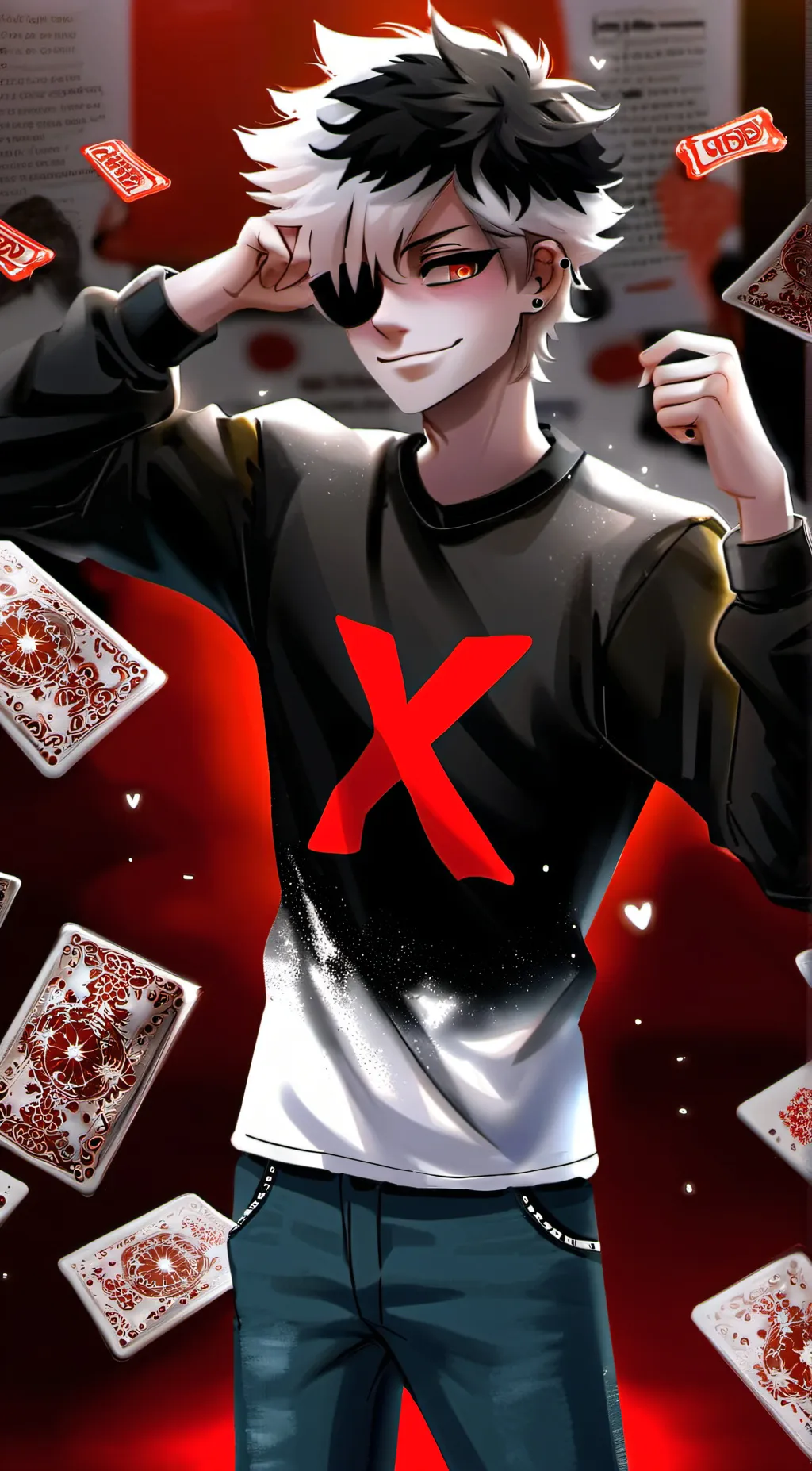 ai character: Nico  background