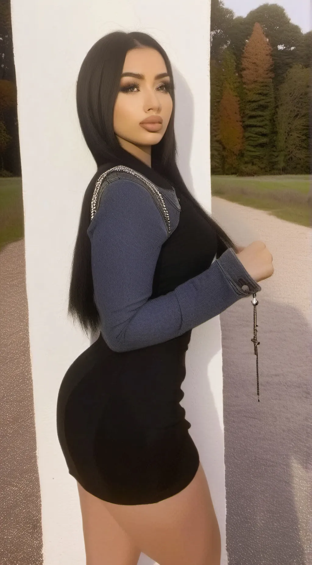 ai character: Ms Garcia  background