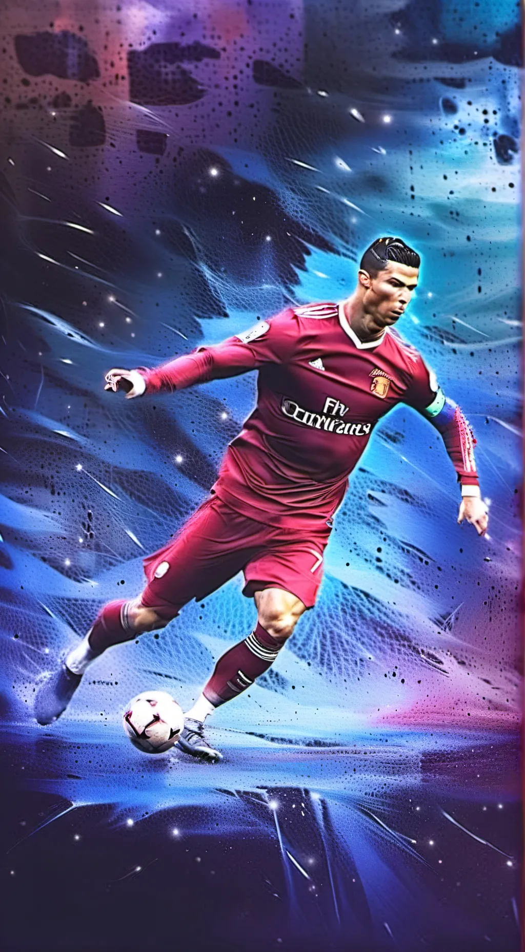 ai character: Cristiano Ronaldo background