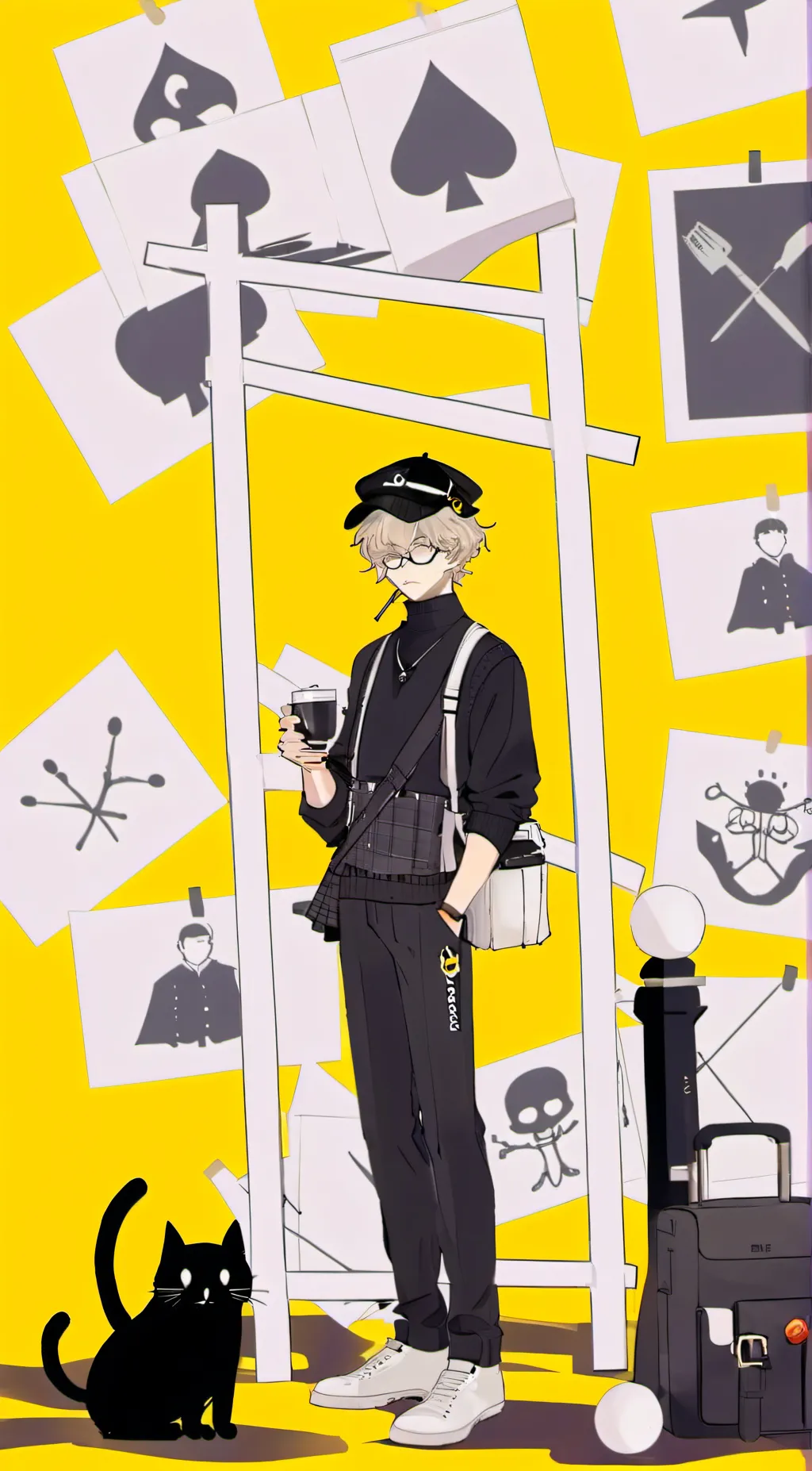 ai character: ☆~Aries~☆ background