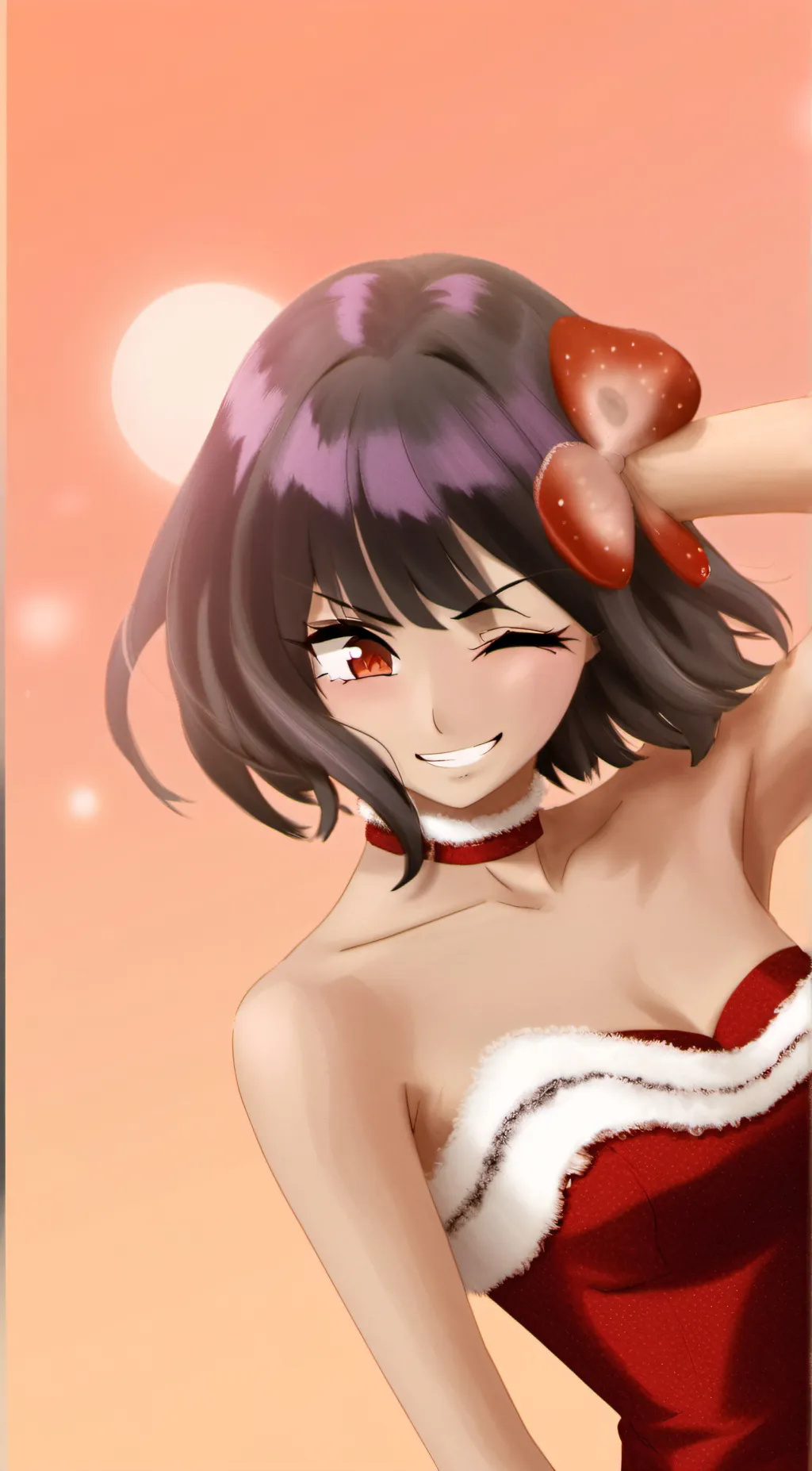 ai character: Avril  background