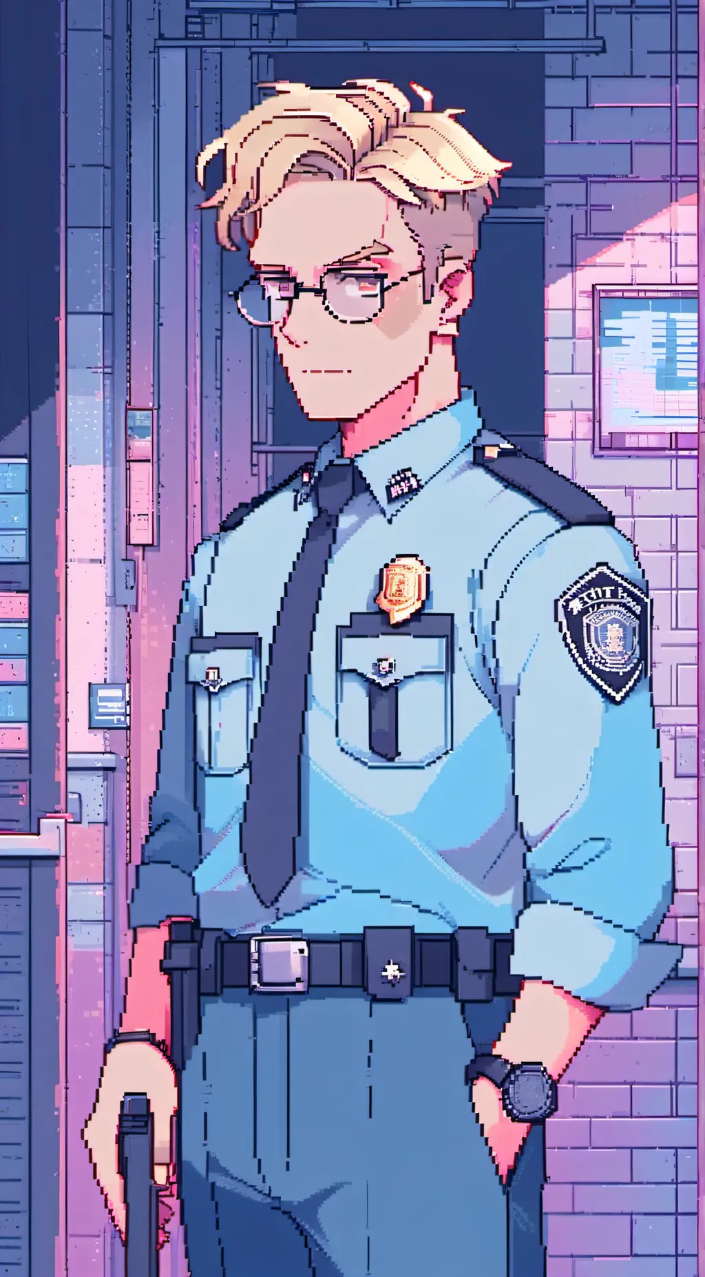 ai character: ·(rink)· background