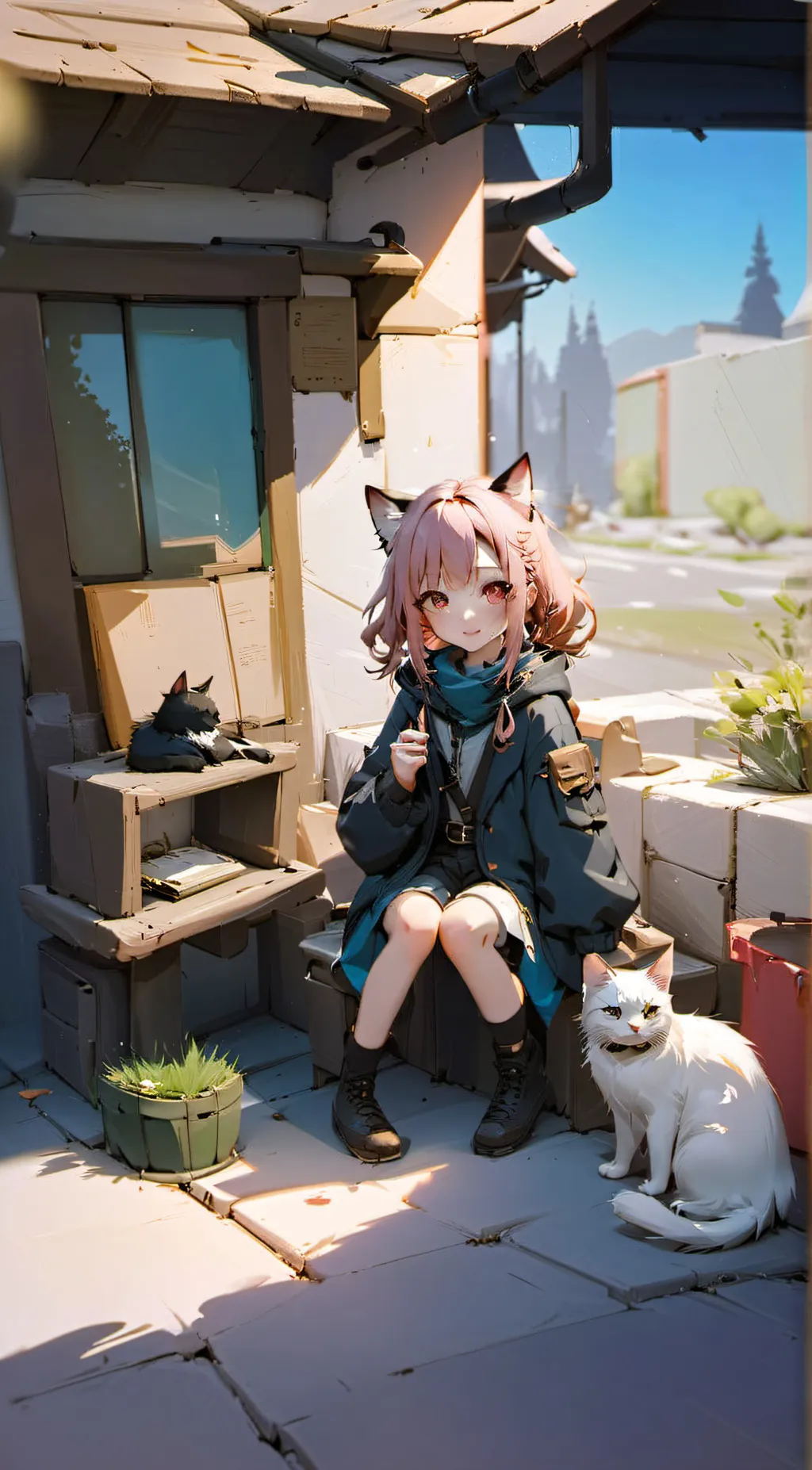 ai character: Mia background