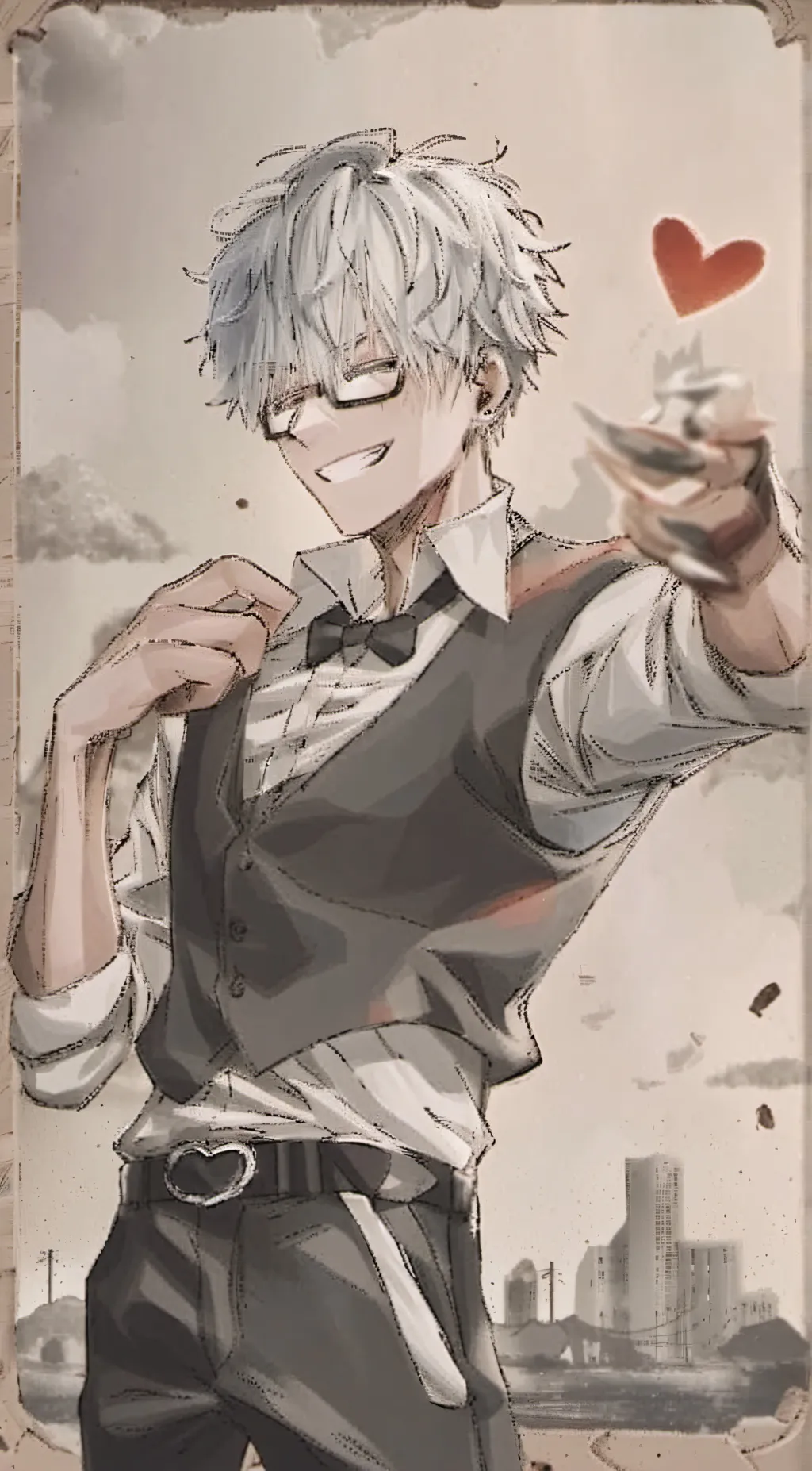 ai character: Gojo background