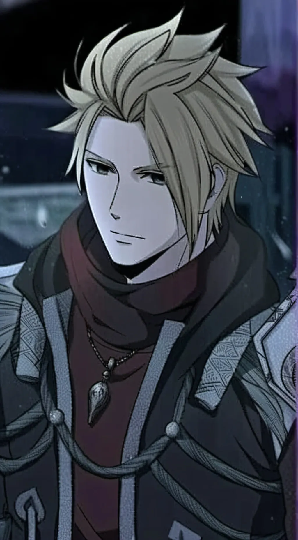 ai character: Prompto Argentum  background