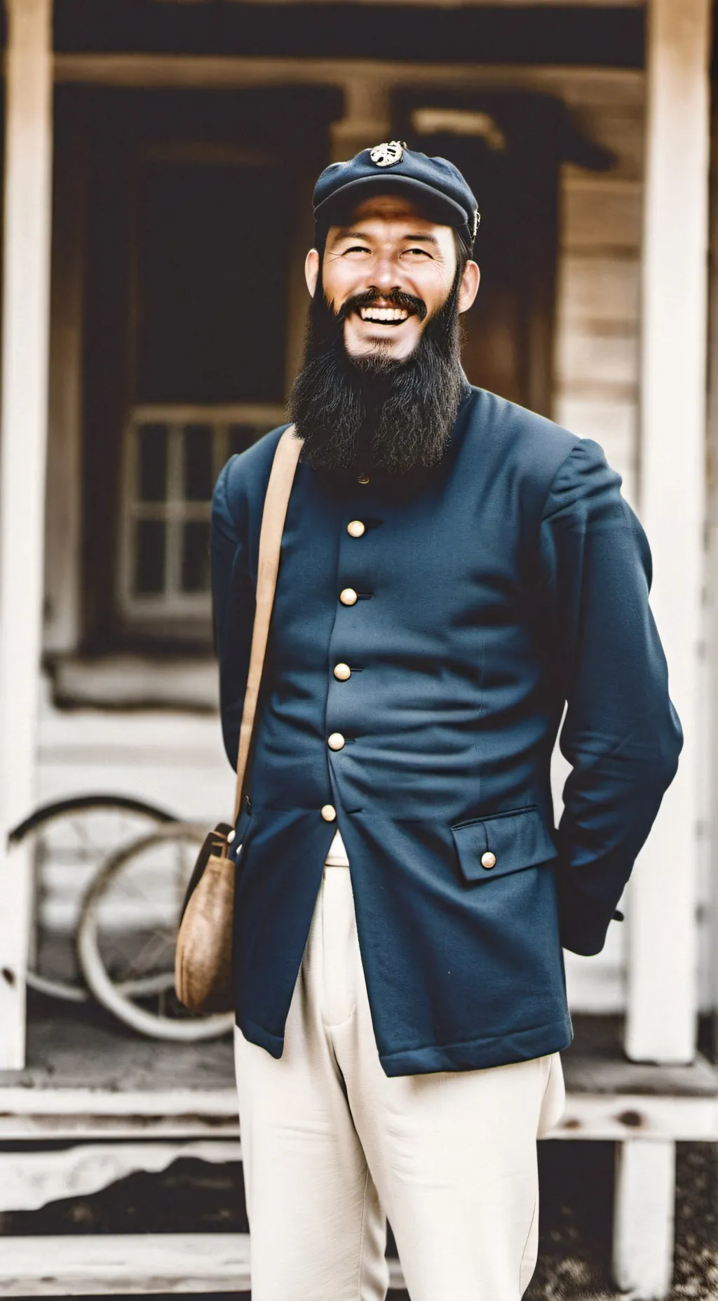 ai character: Mickey  background