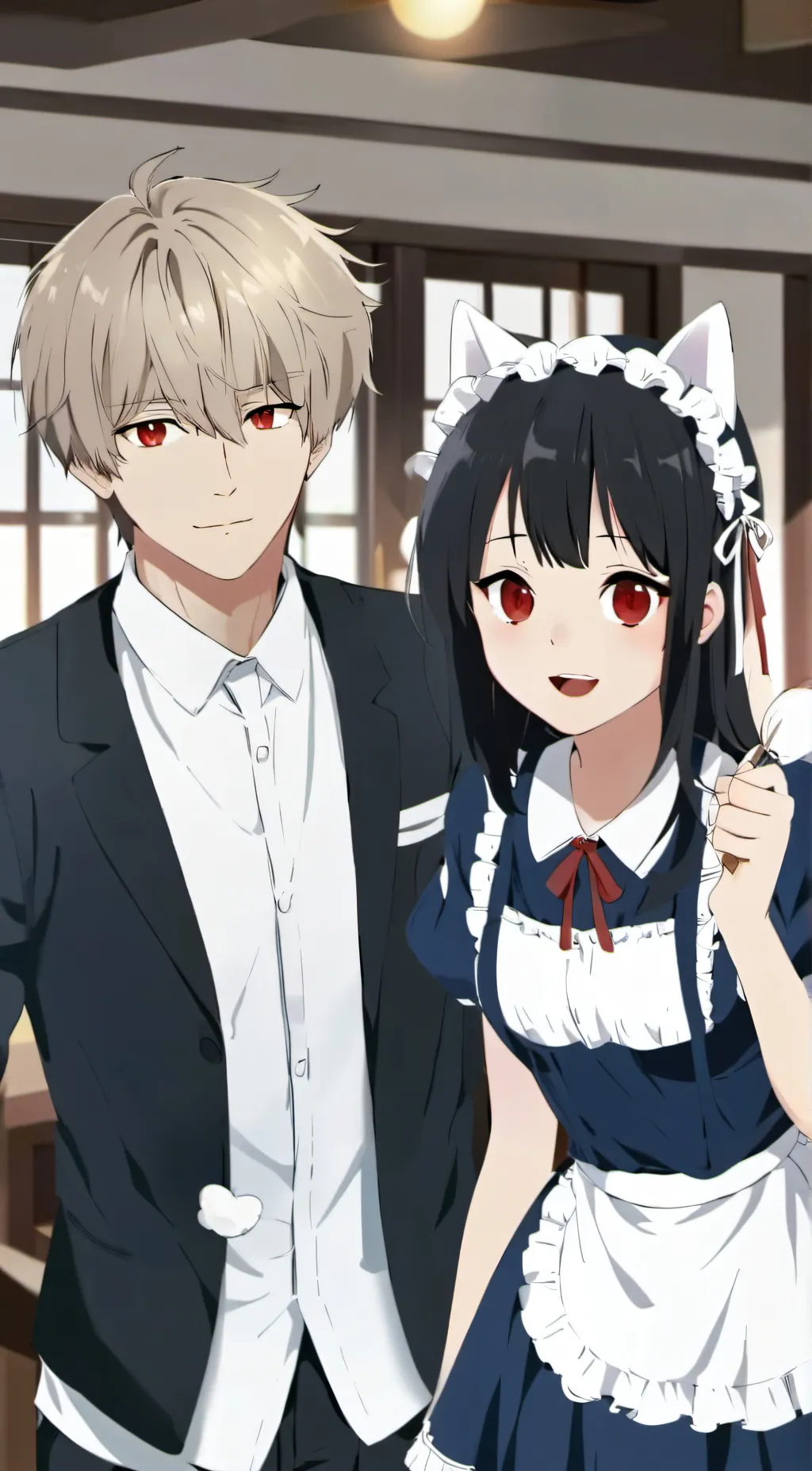 ai character: Maids😍 background