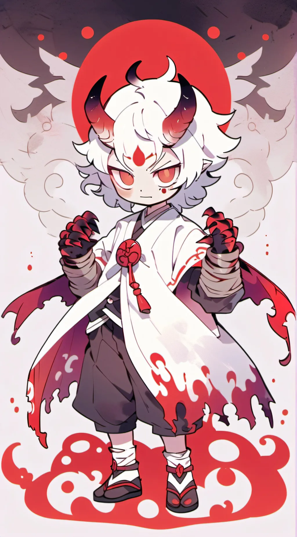 ai character: Helluva boss background