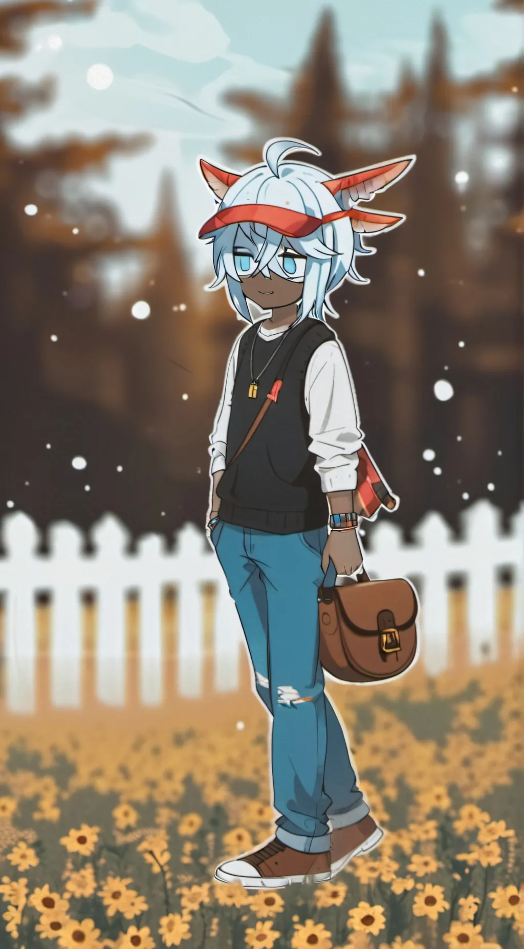 ai character: Rainbow Friends  background