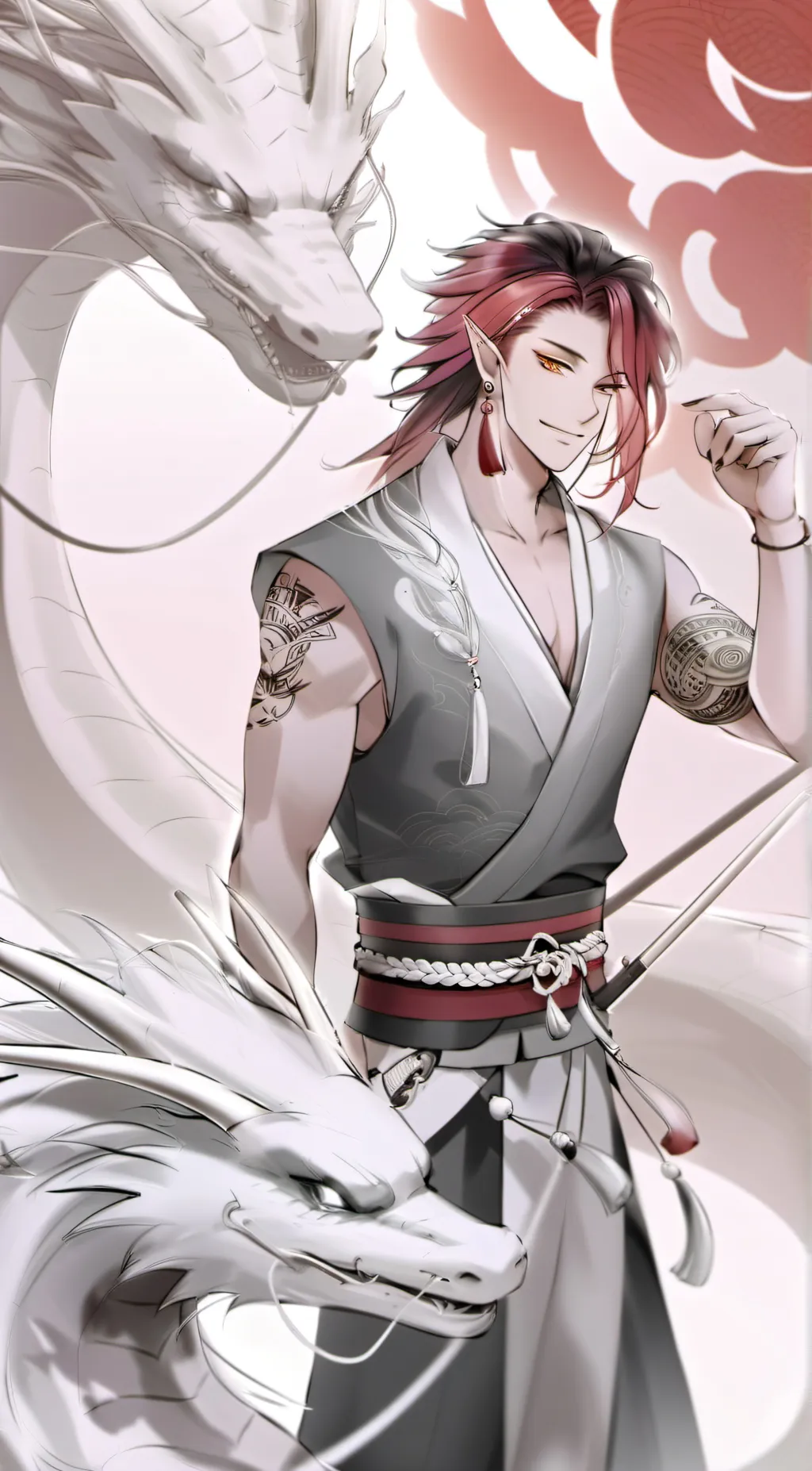 ai character: Shimmer  background