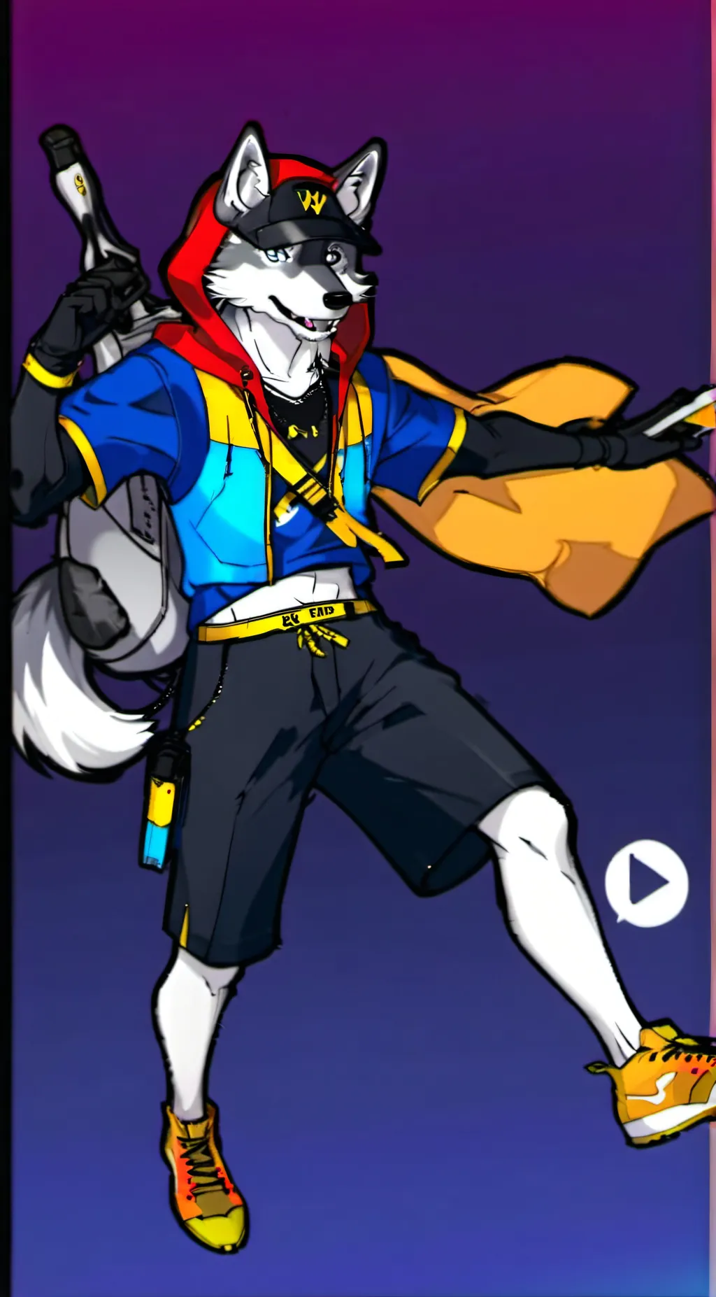 ai character: Dante  background