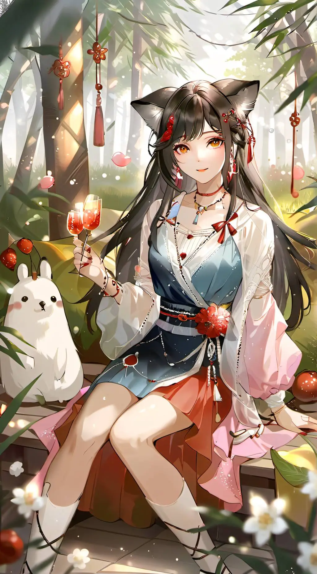 ai character: Furry infection  background