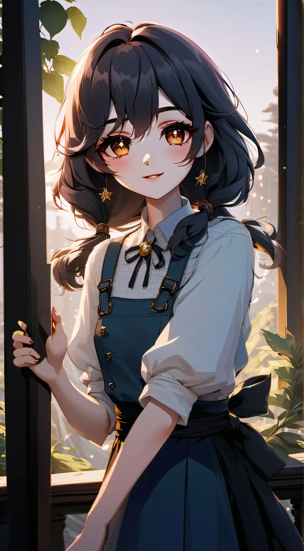 ai character: Girl world (vf) background