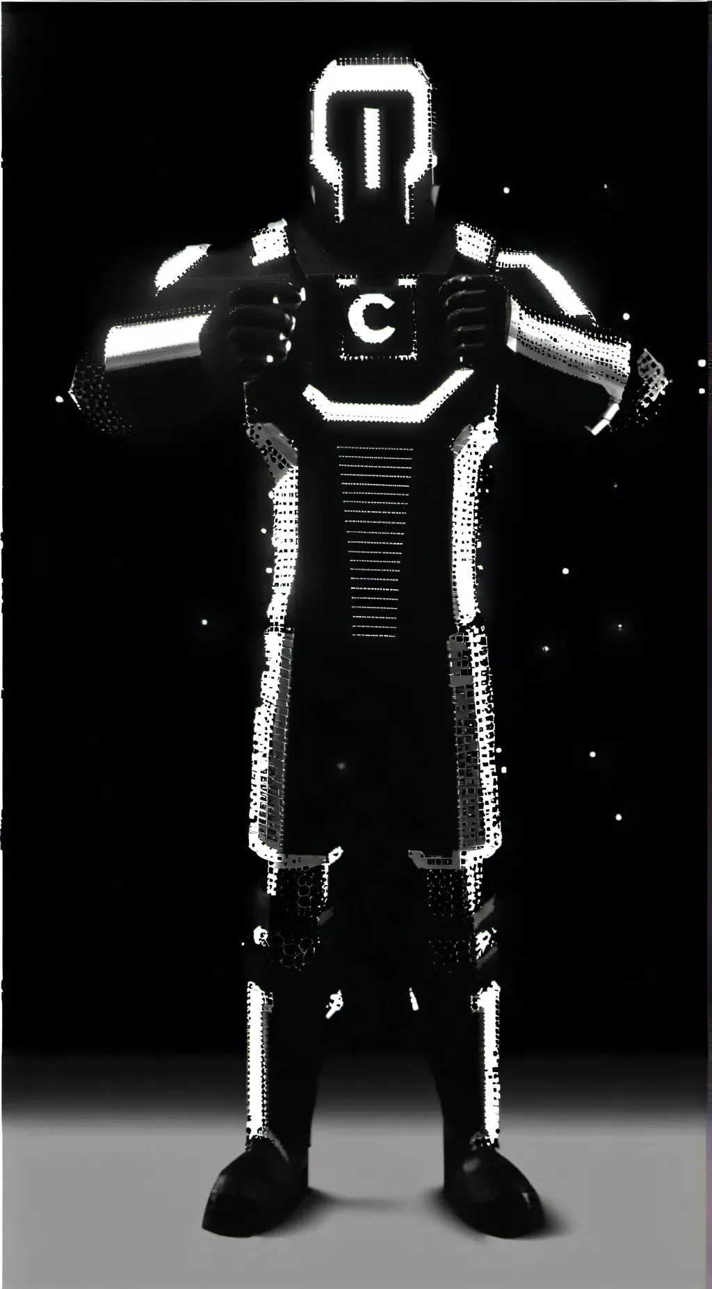 ai character: titan tvman upgrad background