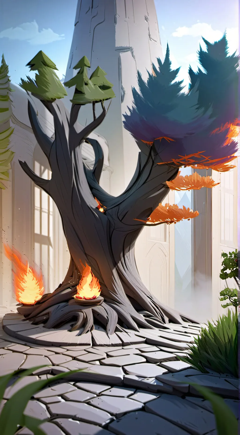 ai character: torchwood background