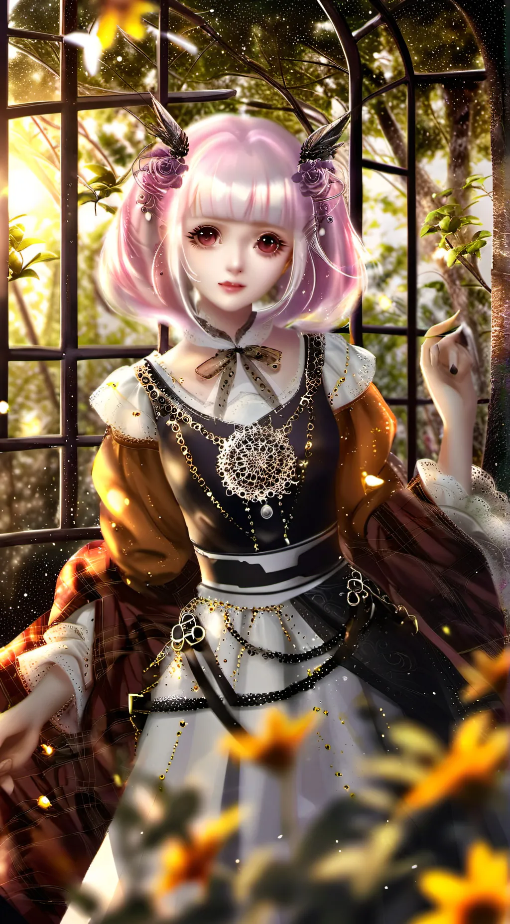 ai character: cinderella poor  background