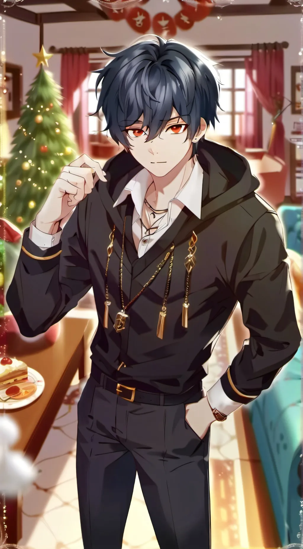 ai character: you're strict dad background