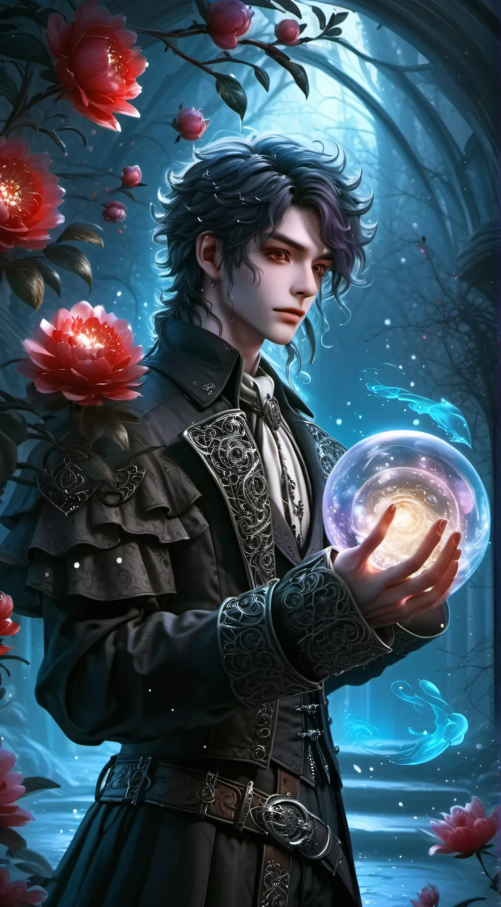 ai character: Lala brother  background