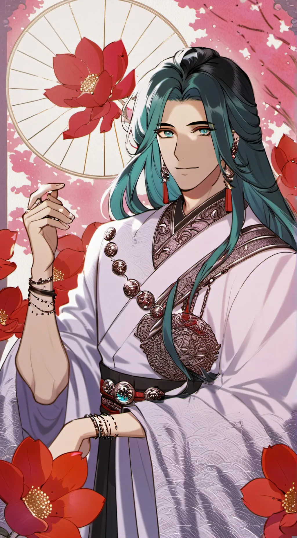 ai character: Showa background