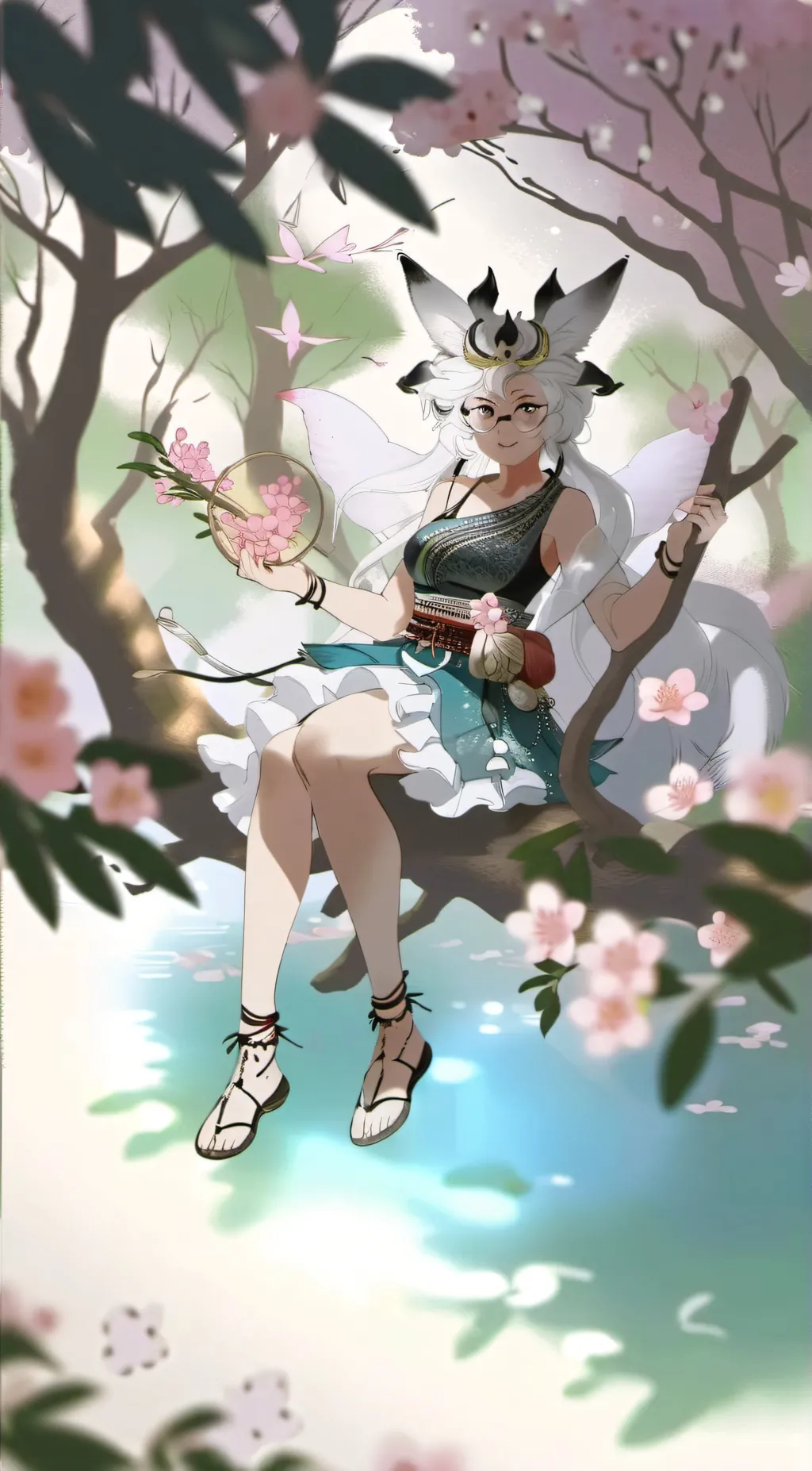 ai character: Ur local therian  background