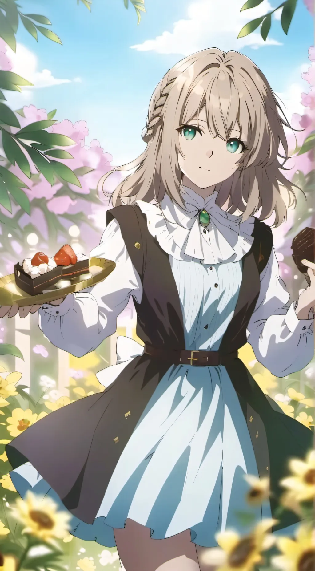 ai character: mika background