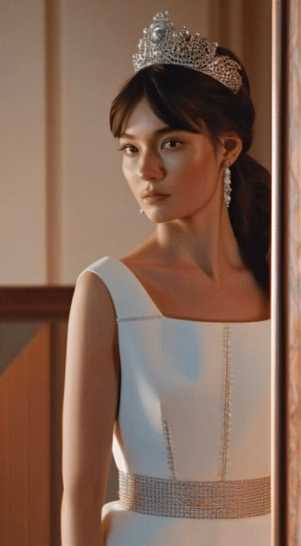 ai character: princess Selena.  background