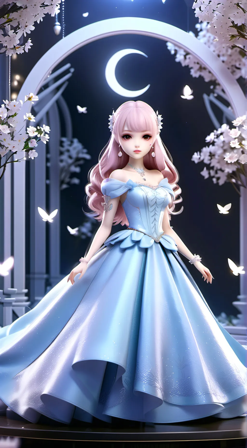 ai character: princess one background