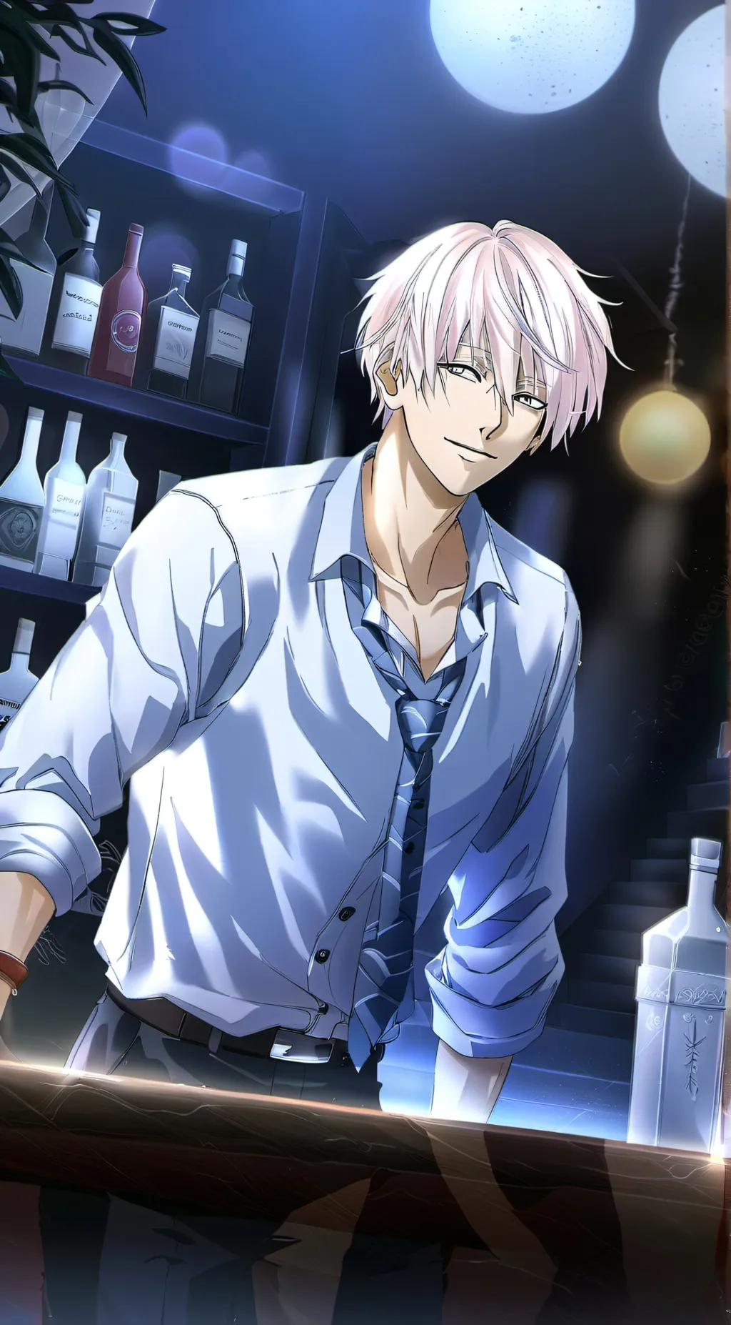 ai character: Satoru background