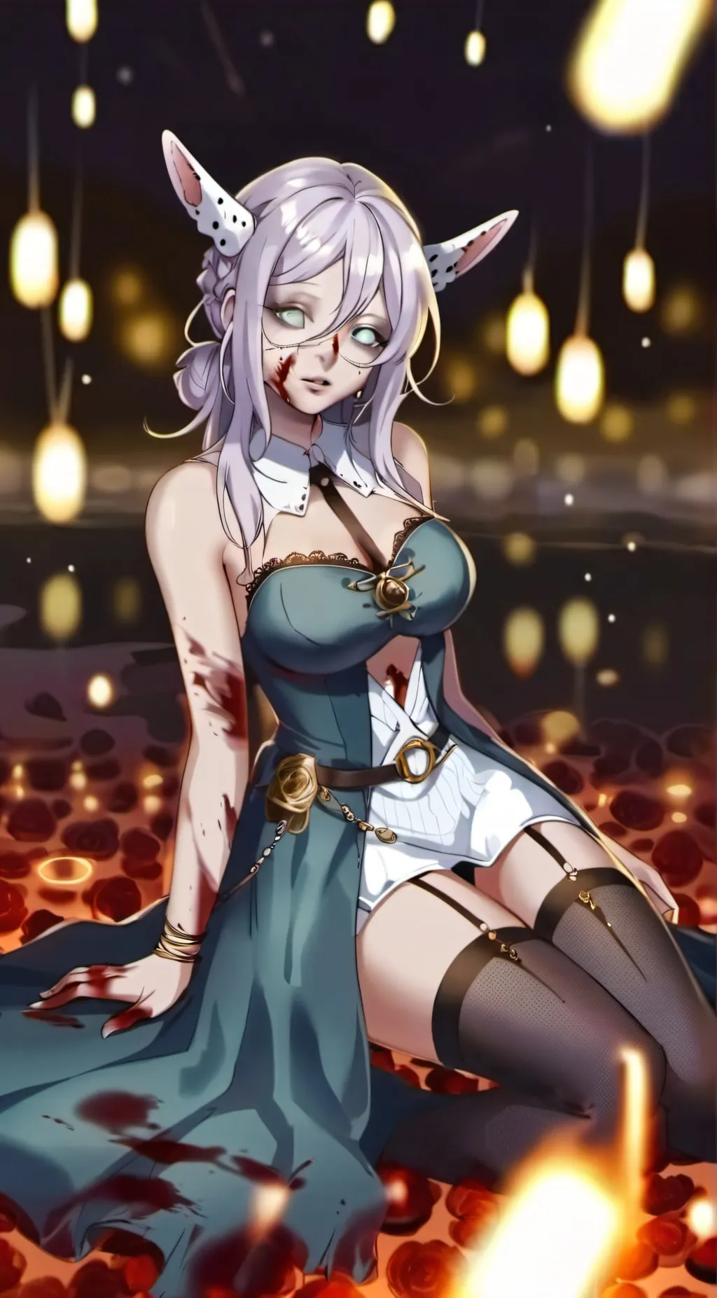 ai character: Amber♡ background