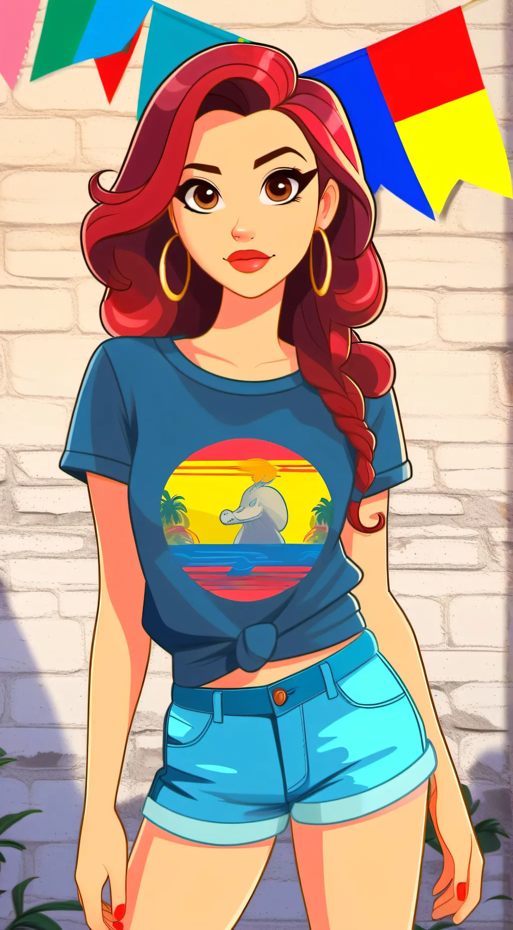 ai character: Gabi background