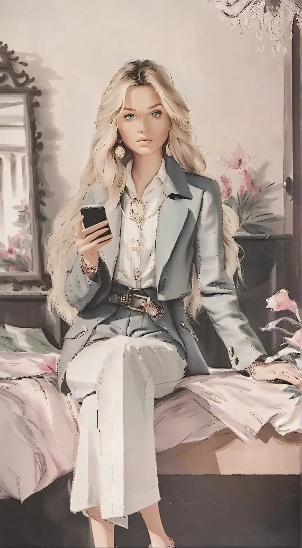 ai character: Alabama Barker background