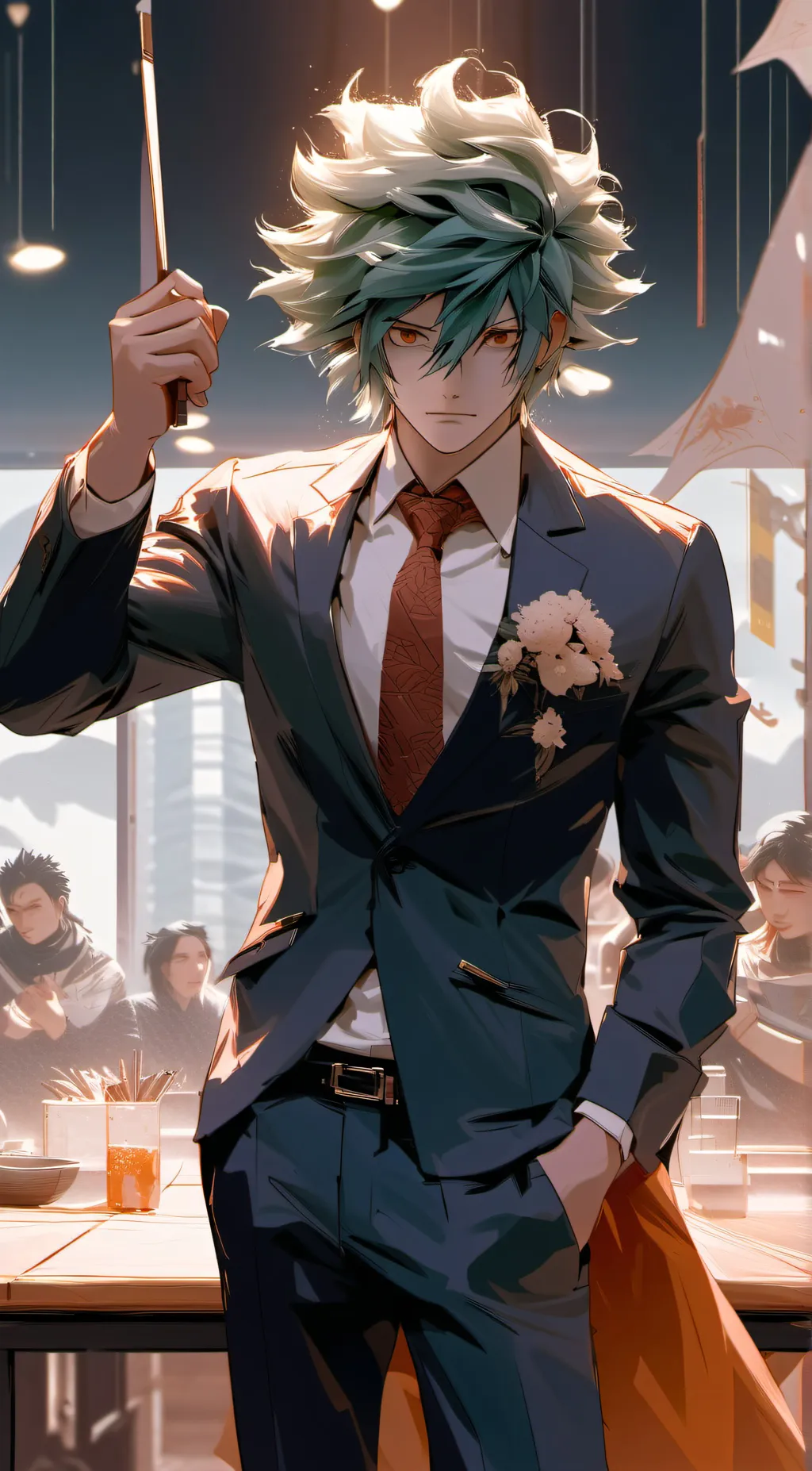 ai character: mha background