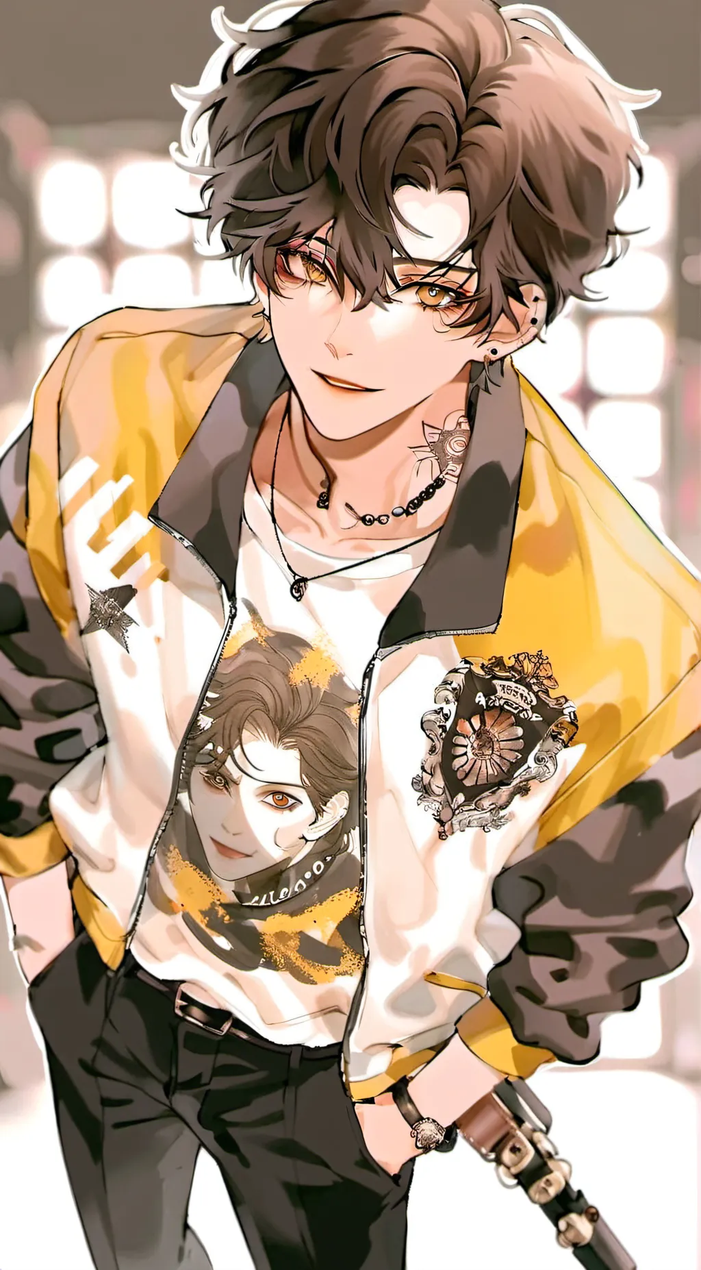 ai character: Adam background