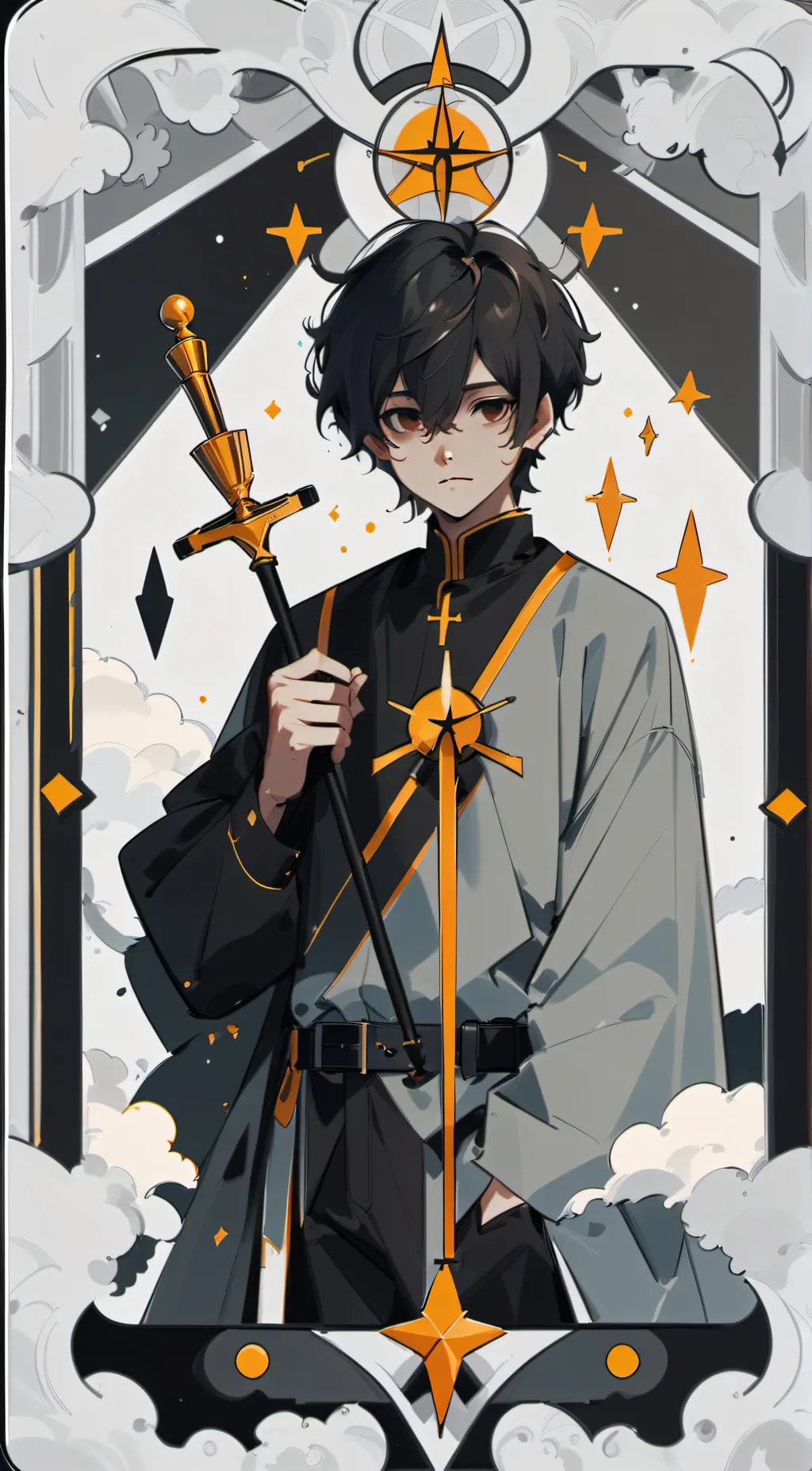 ai character: English  background