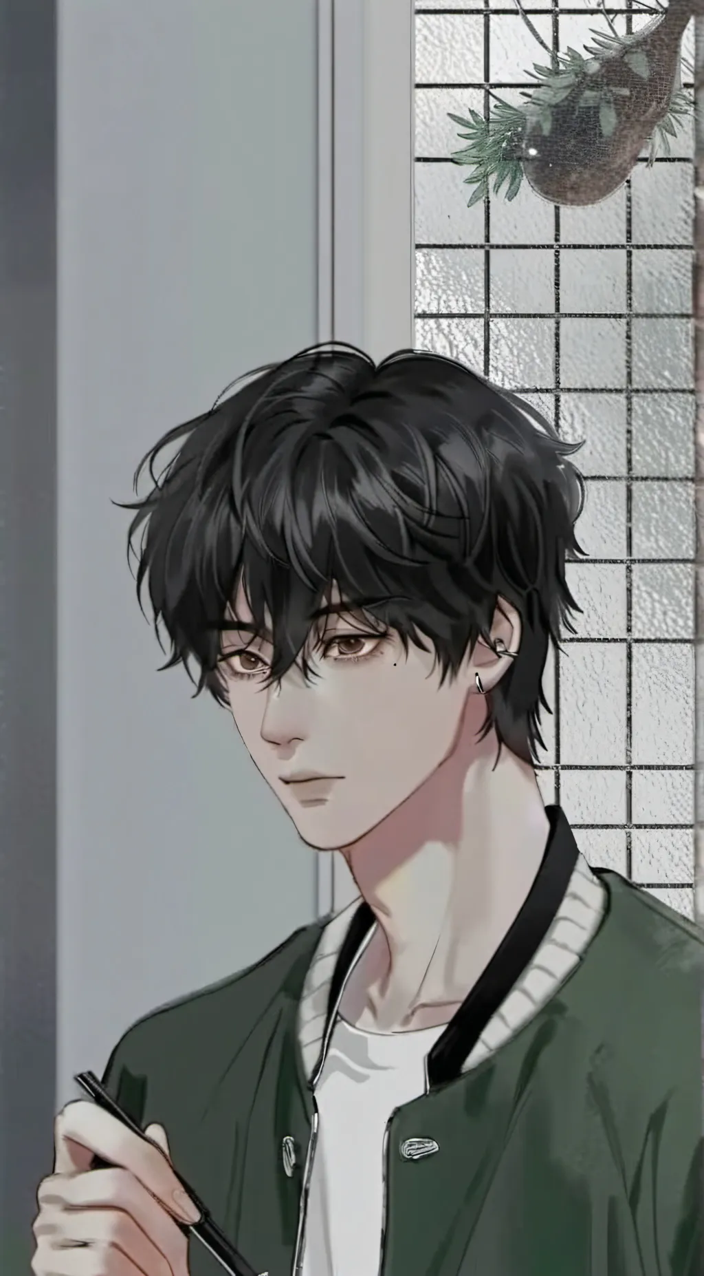 ai character: ~ᰔmomoᰔ~ background