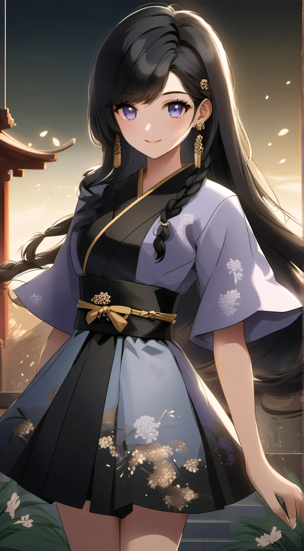 ai character: Kaori background
