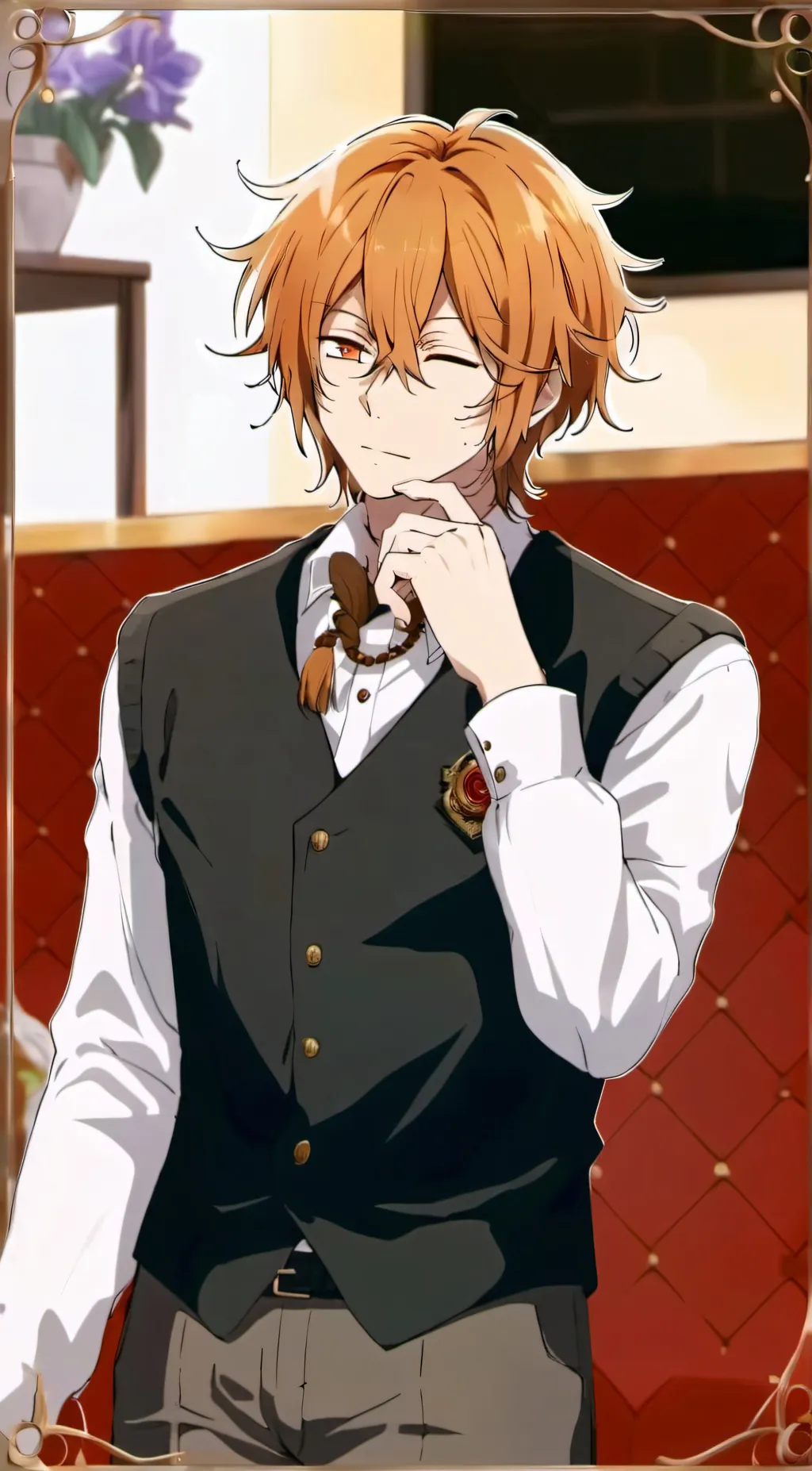 ai character: Chuuya Nakahra background