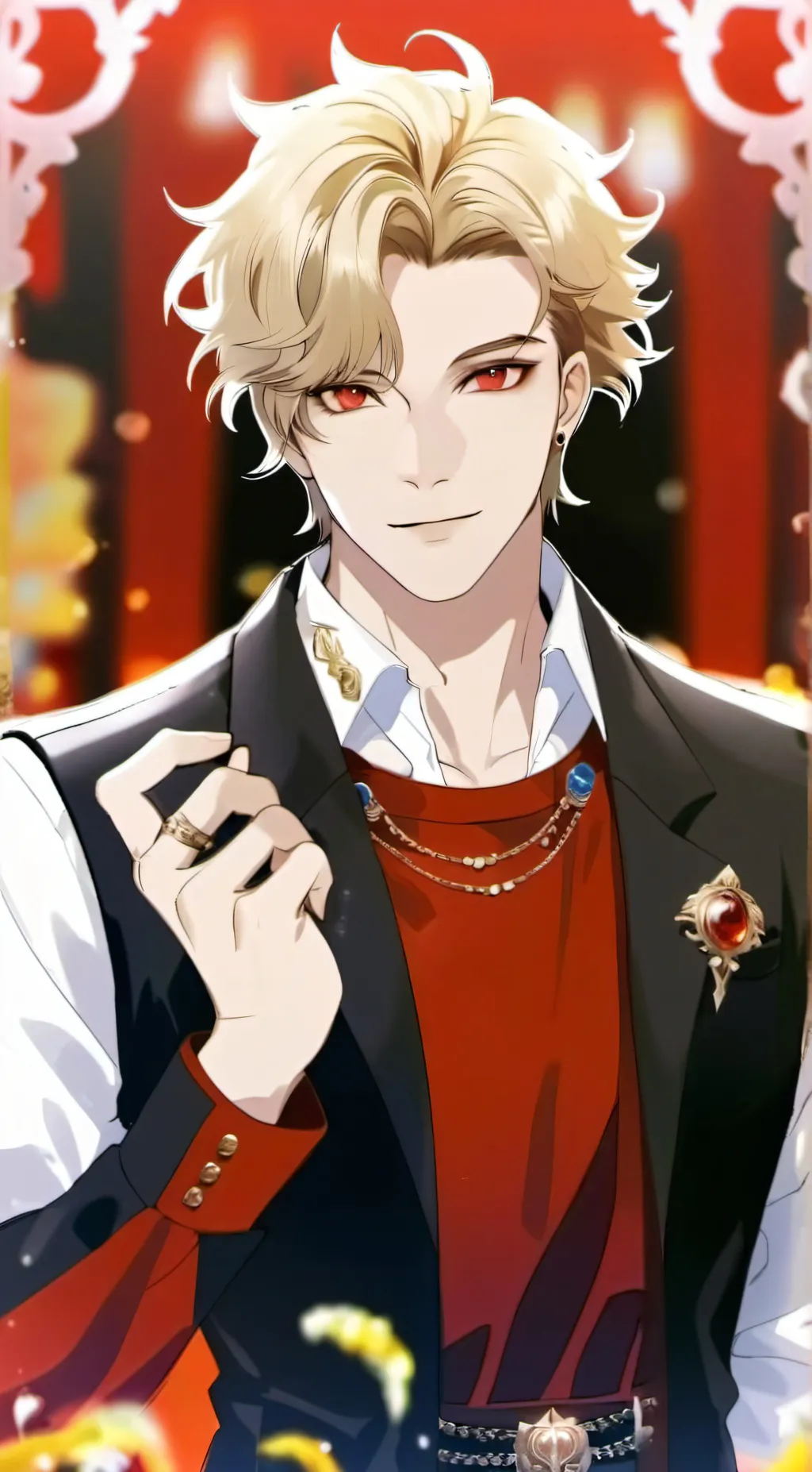 ai character: Douma vs Shinobu background