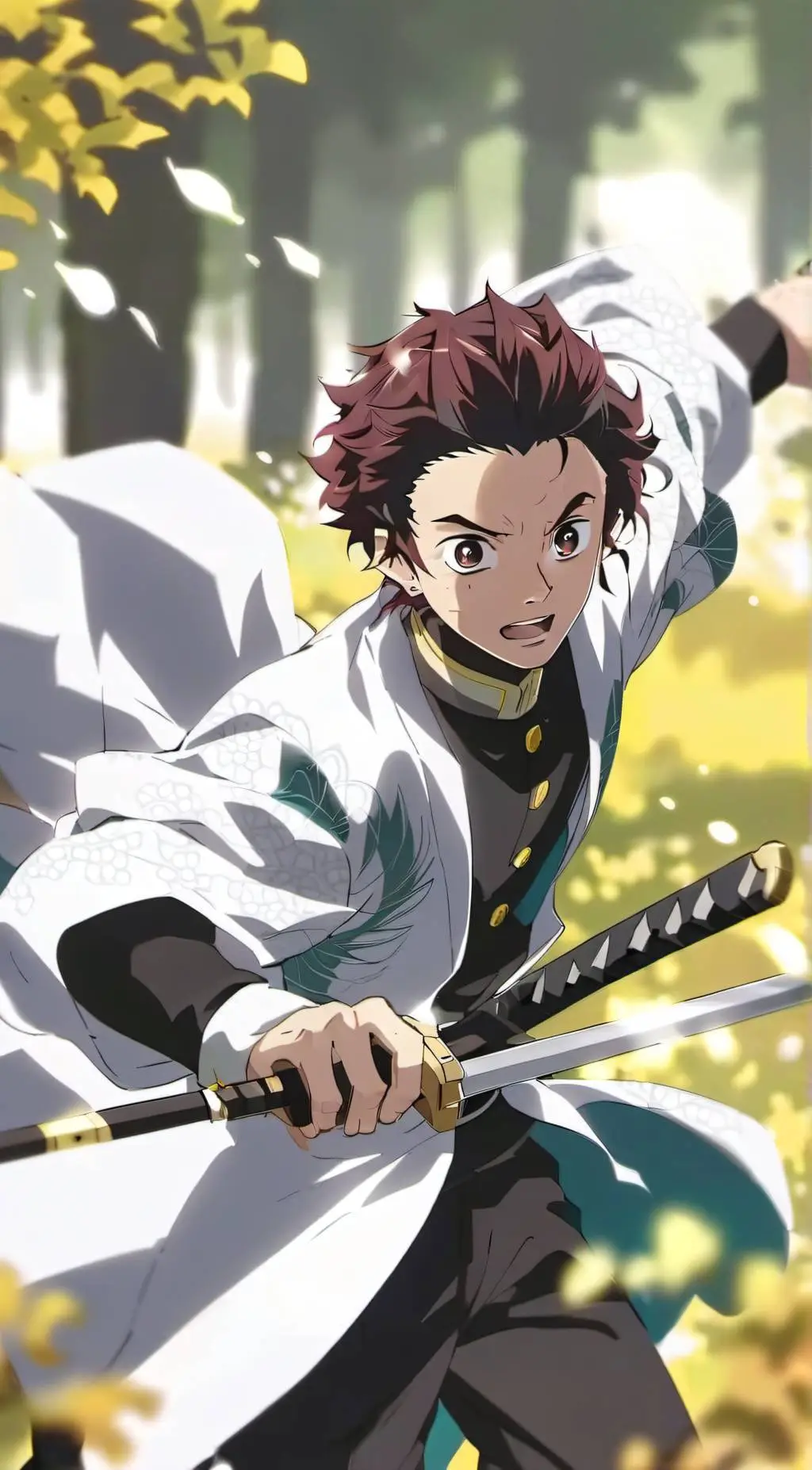 ai character: Demon slayer death background