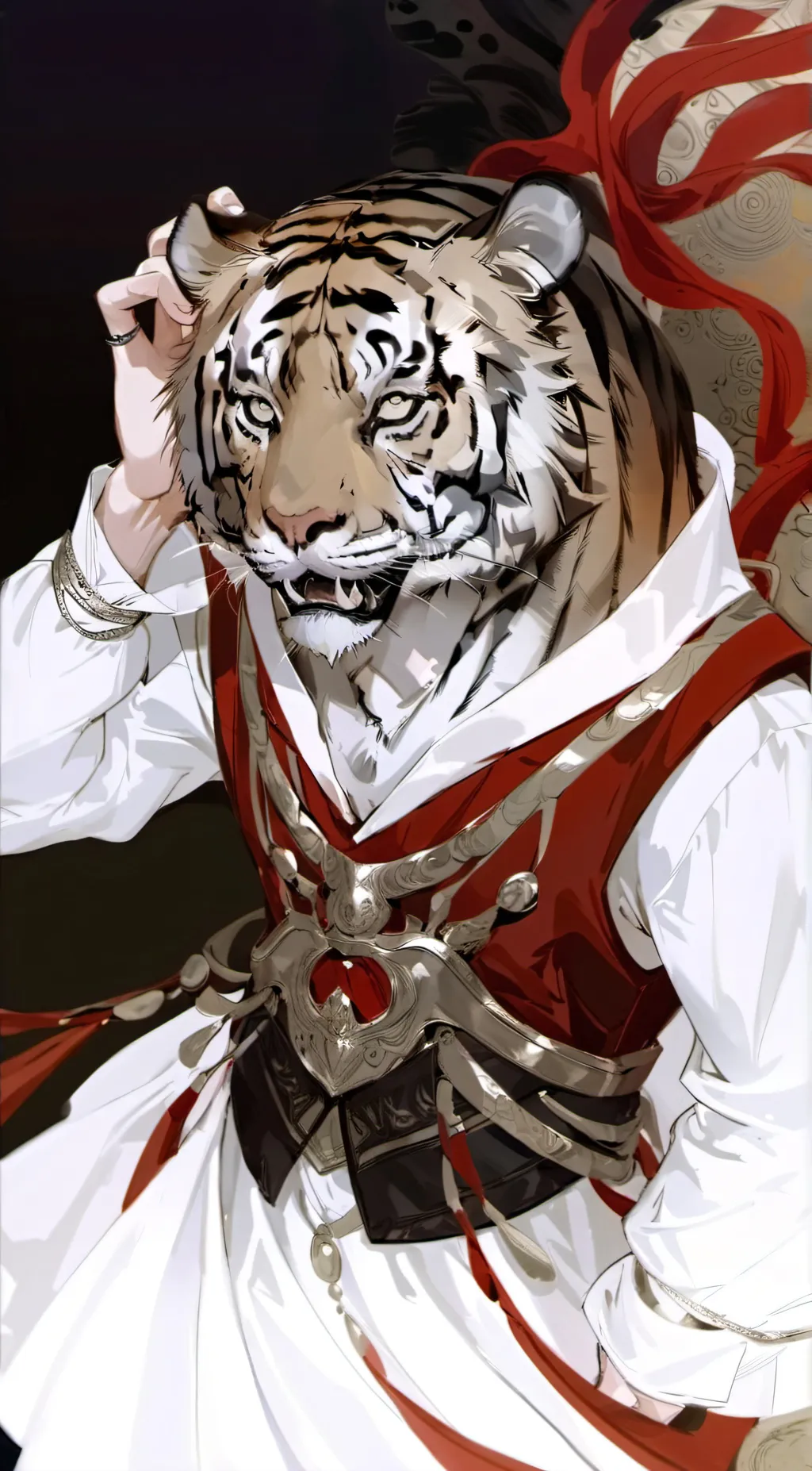 ai character: Purr background