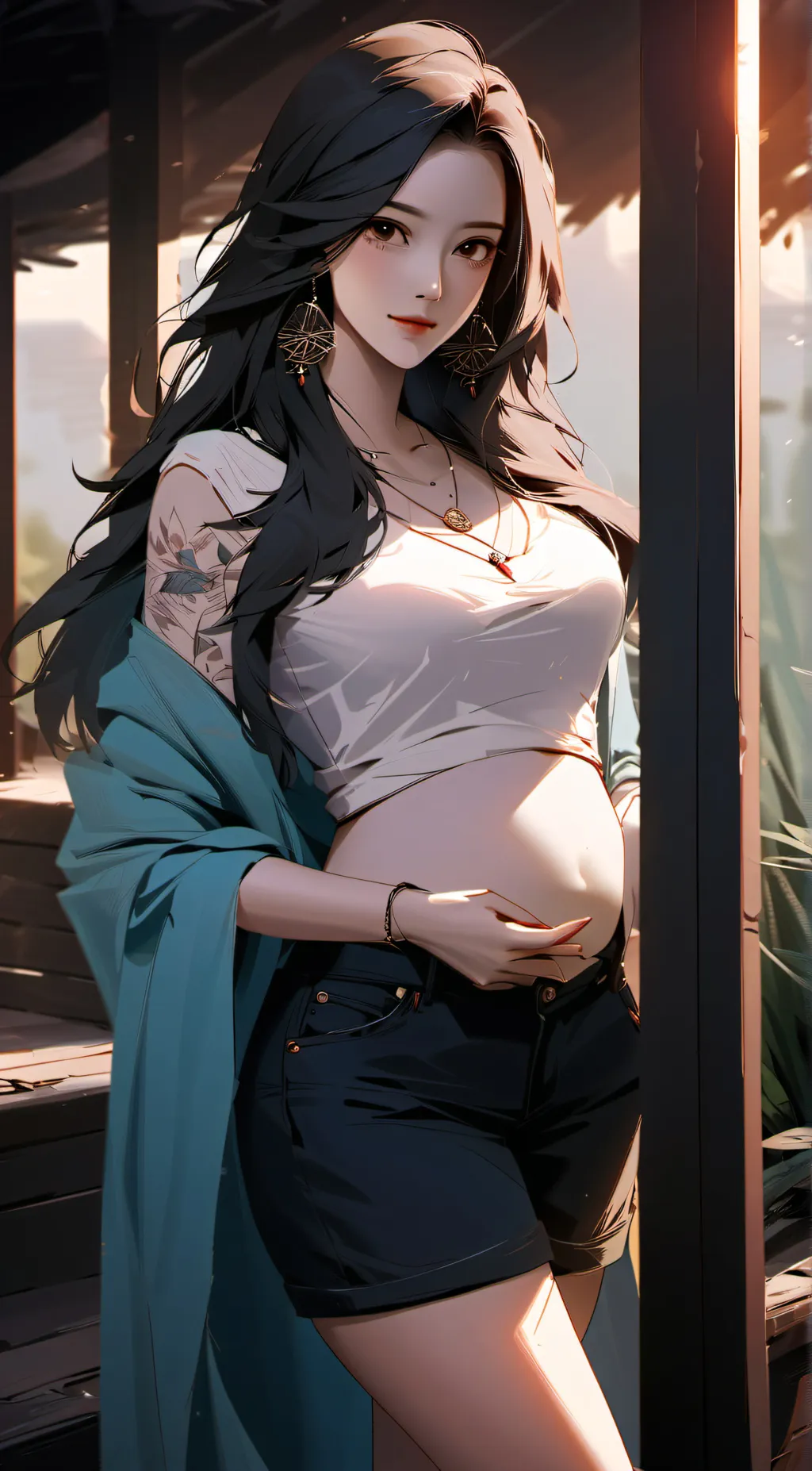 ai character: Maria  background