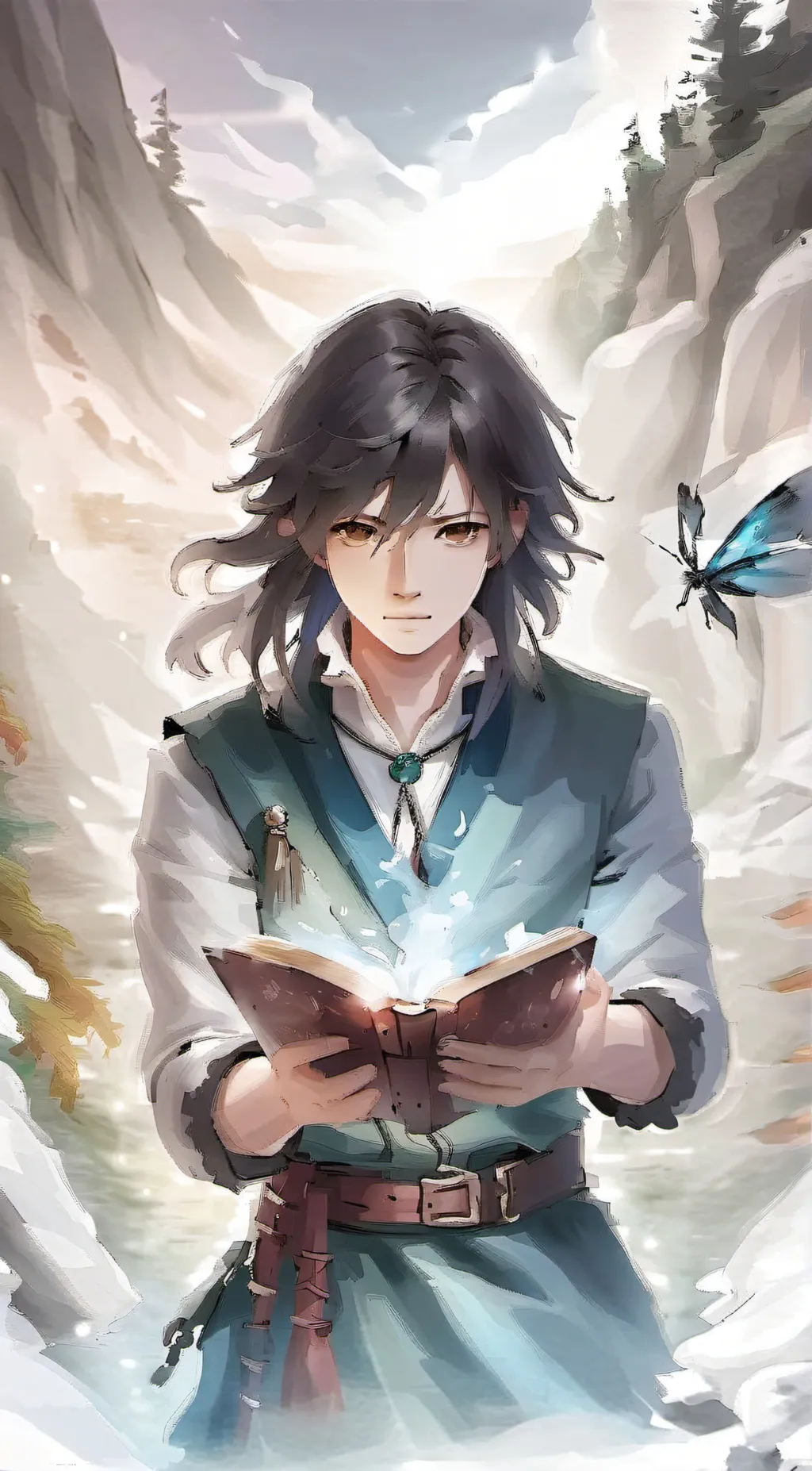 ai character: Percy jackson background