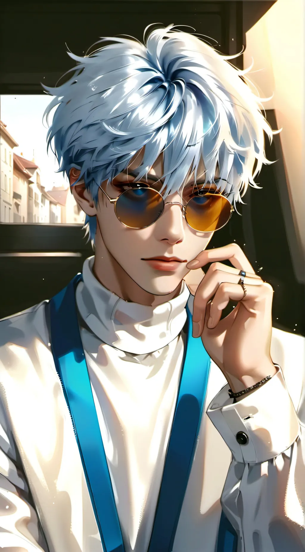 ai character: Gojo background