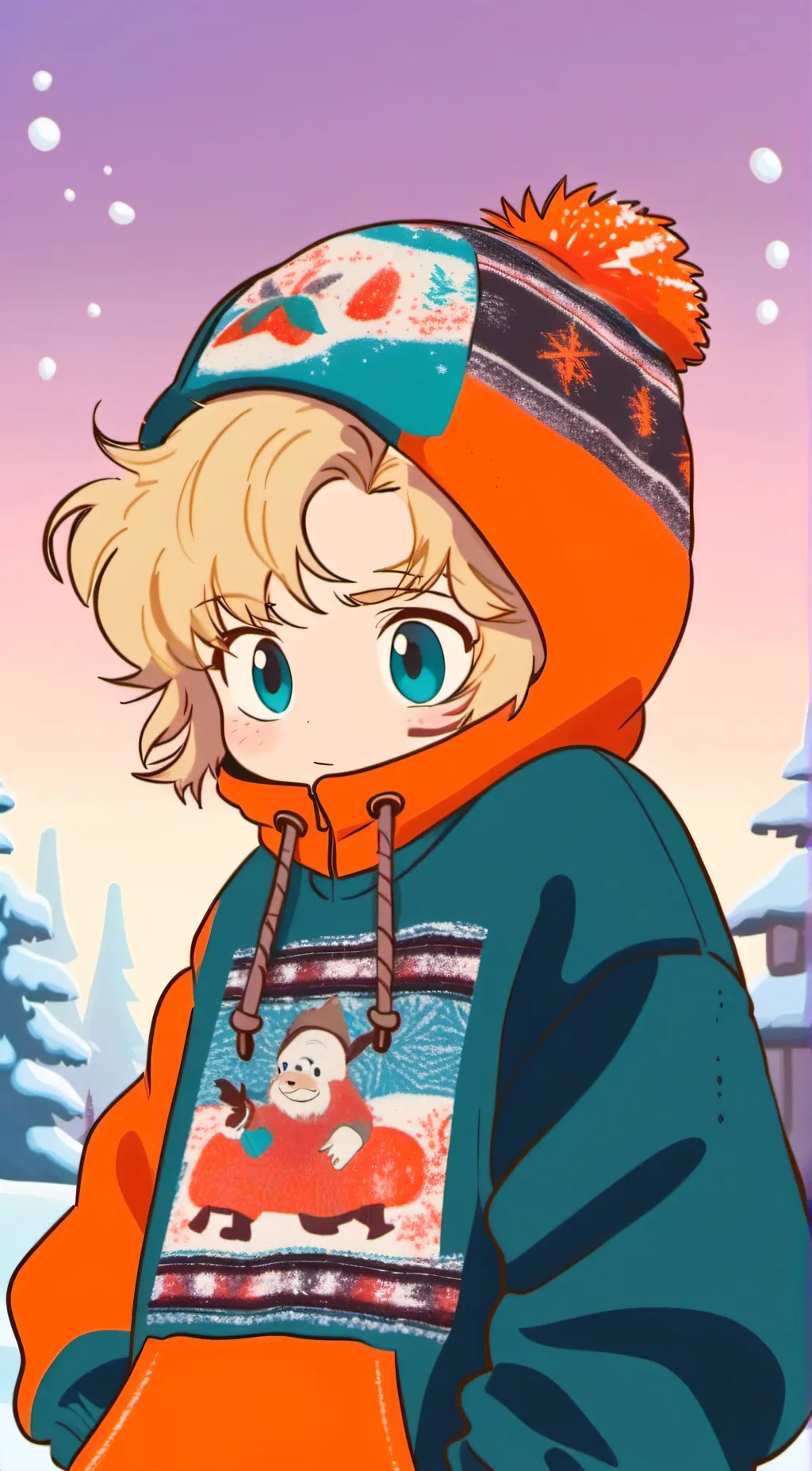 ai character: kenny background