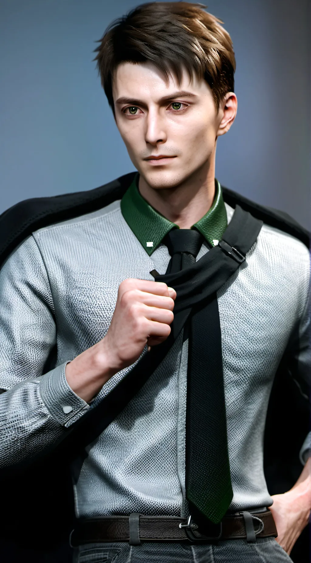 ai character: Mattheo riddle background