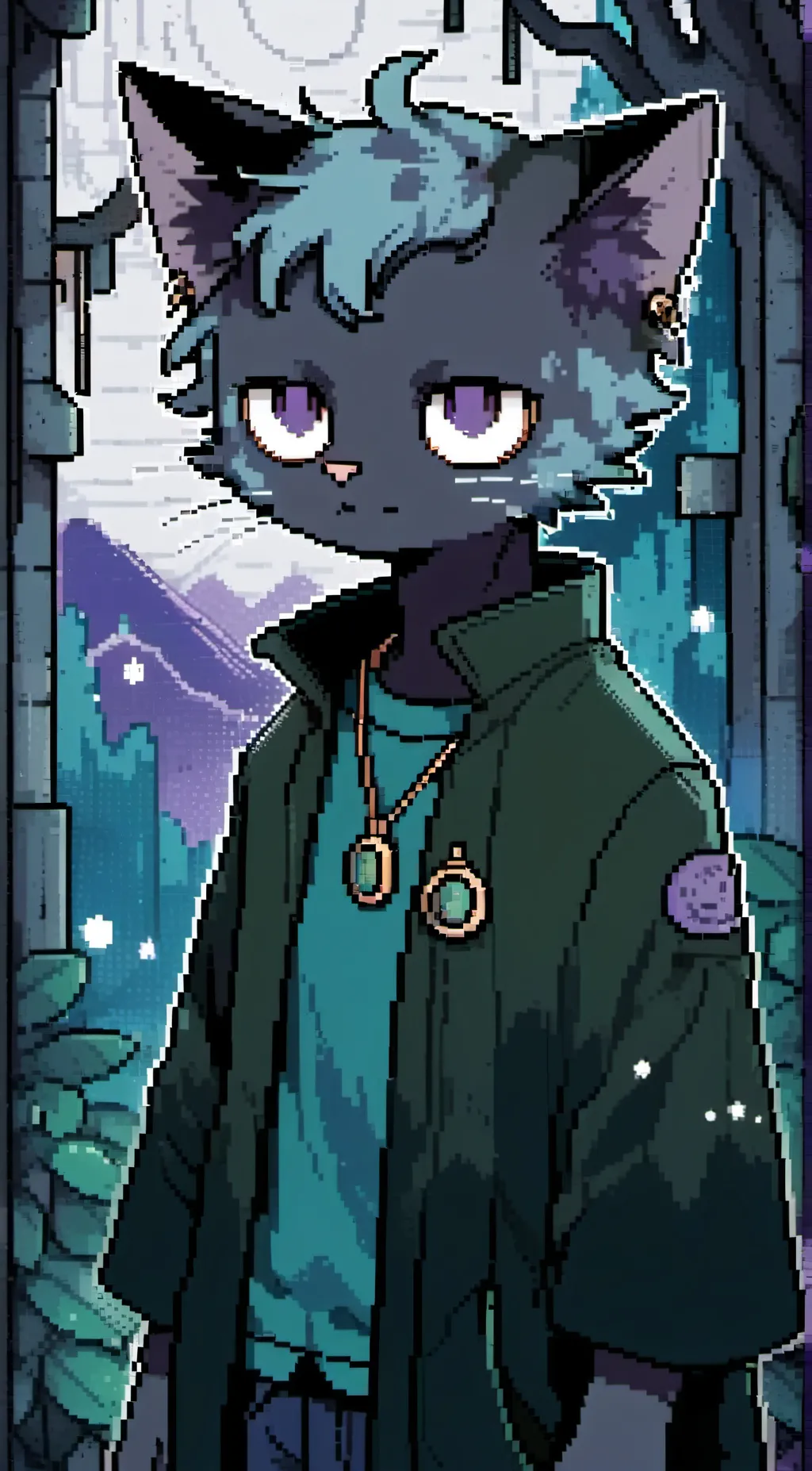 ai character: Catnap background